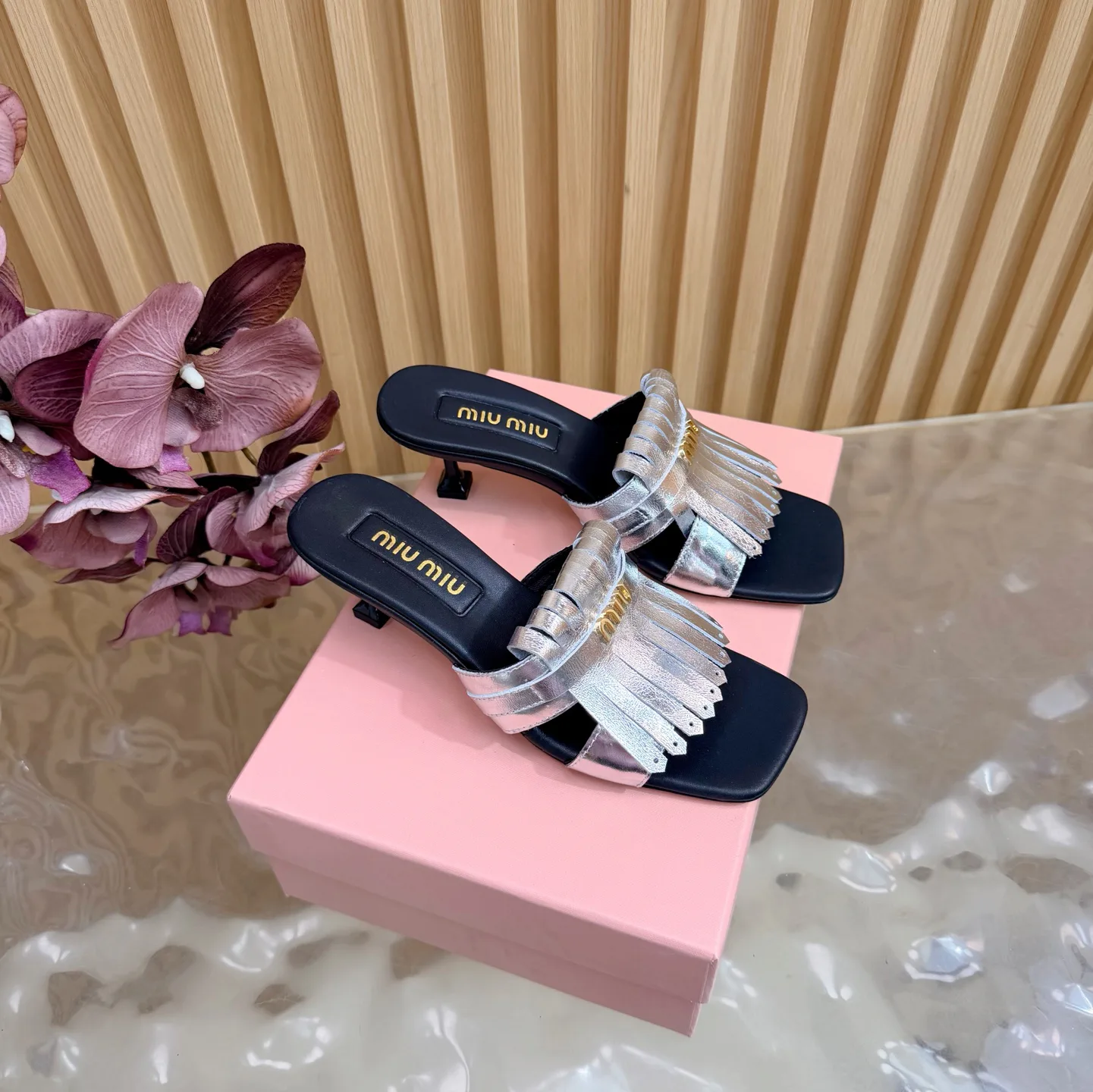 Босоножки Женские Miu Miu 9597380