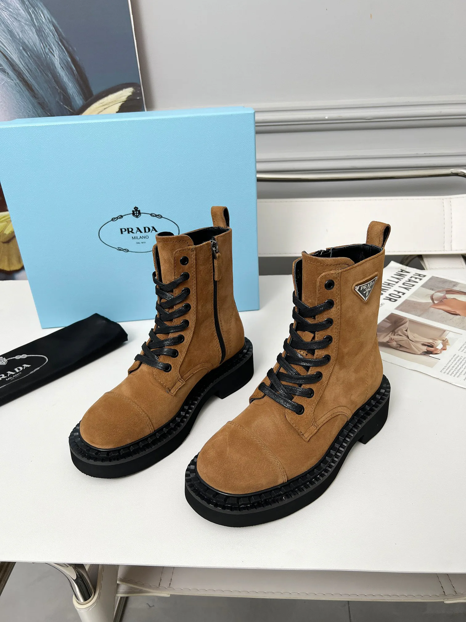 Ботинки Женские Prada 17957424