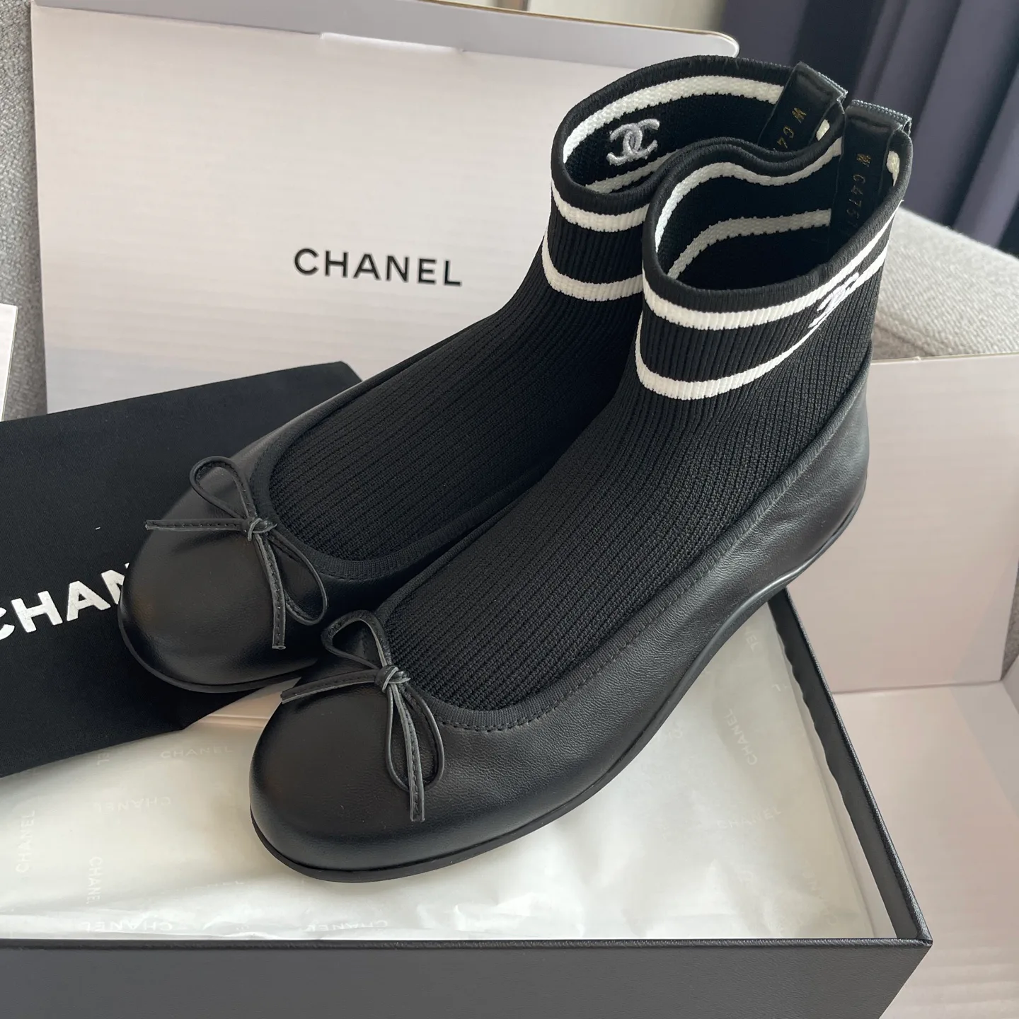 Балетки Женские Chanel 18066376