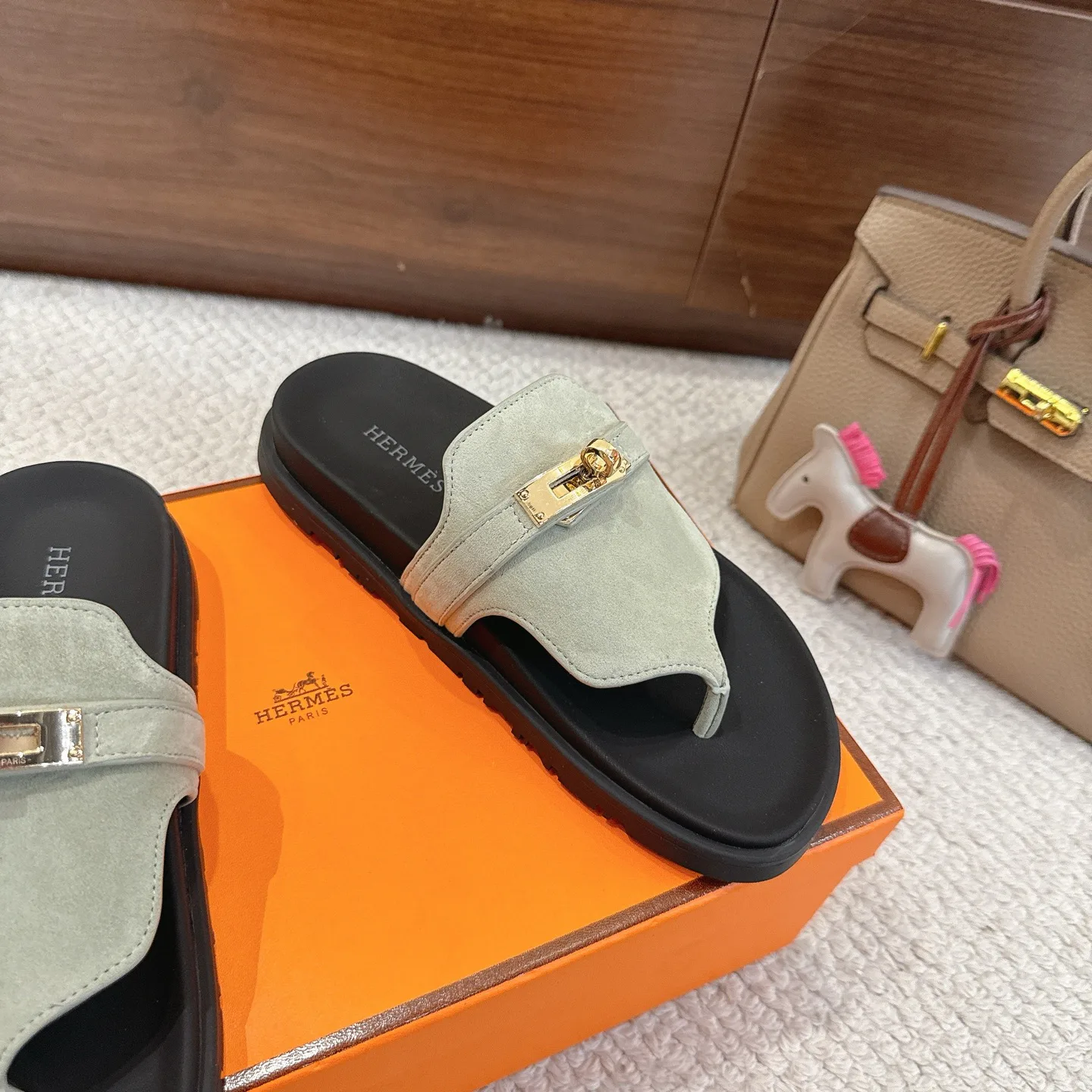 Шлепанцы Женские Hermes 9050988