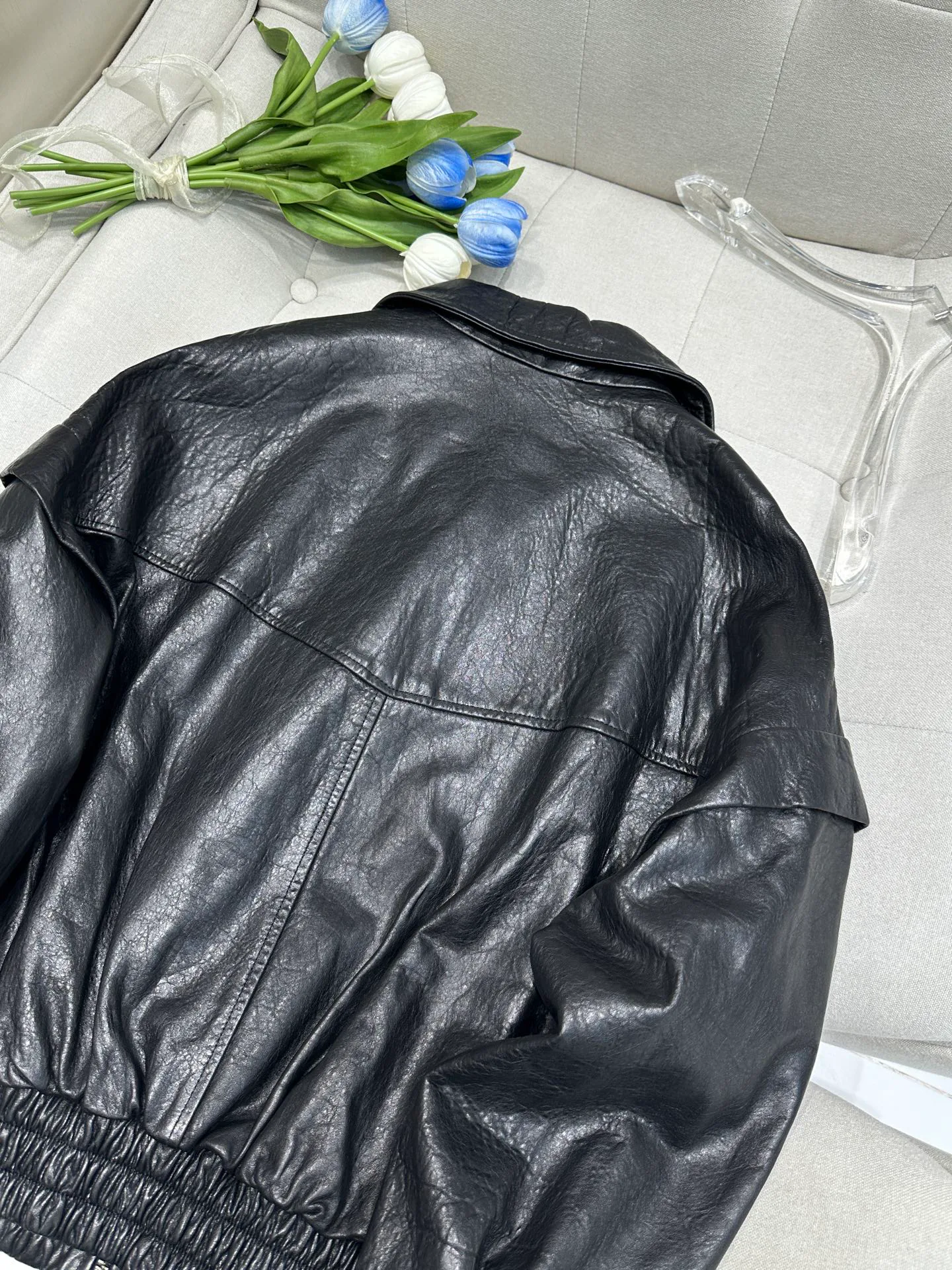 Кожаные Куртки И Дублёнки Женские Saint Laurent 11544758