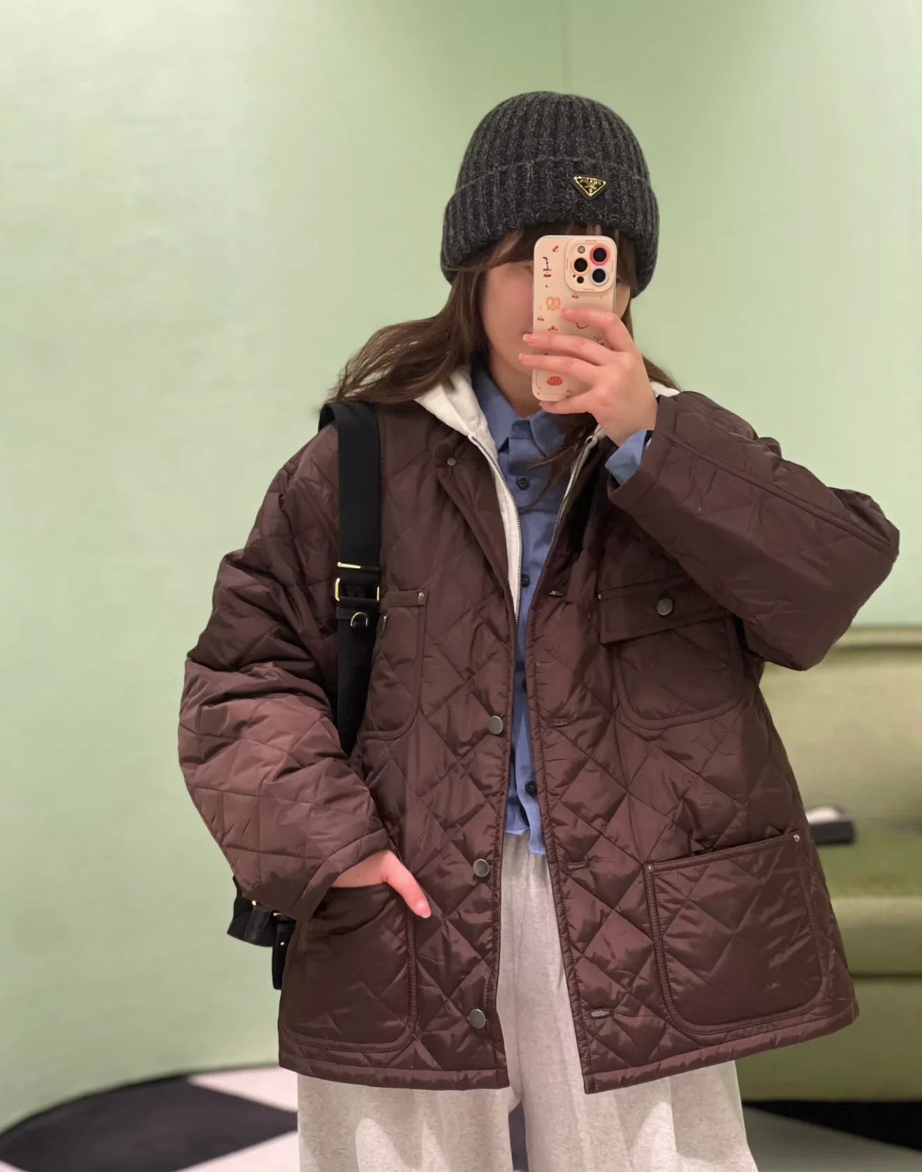 Куртки И Пуховики Женские Prada 18713369