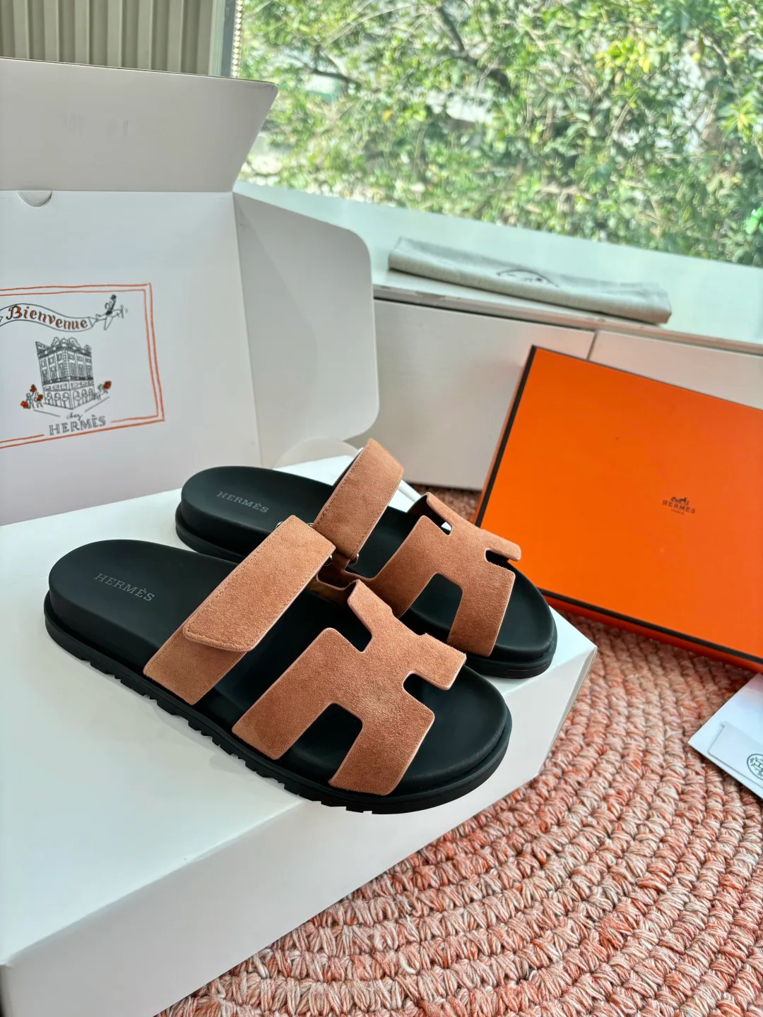 Шлепанцы Женские Hermes 11430349