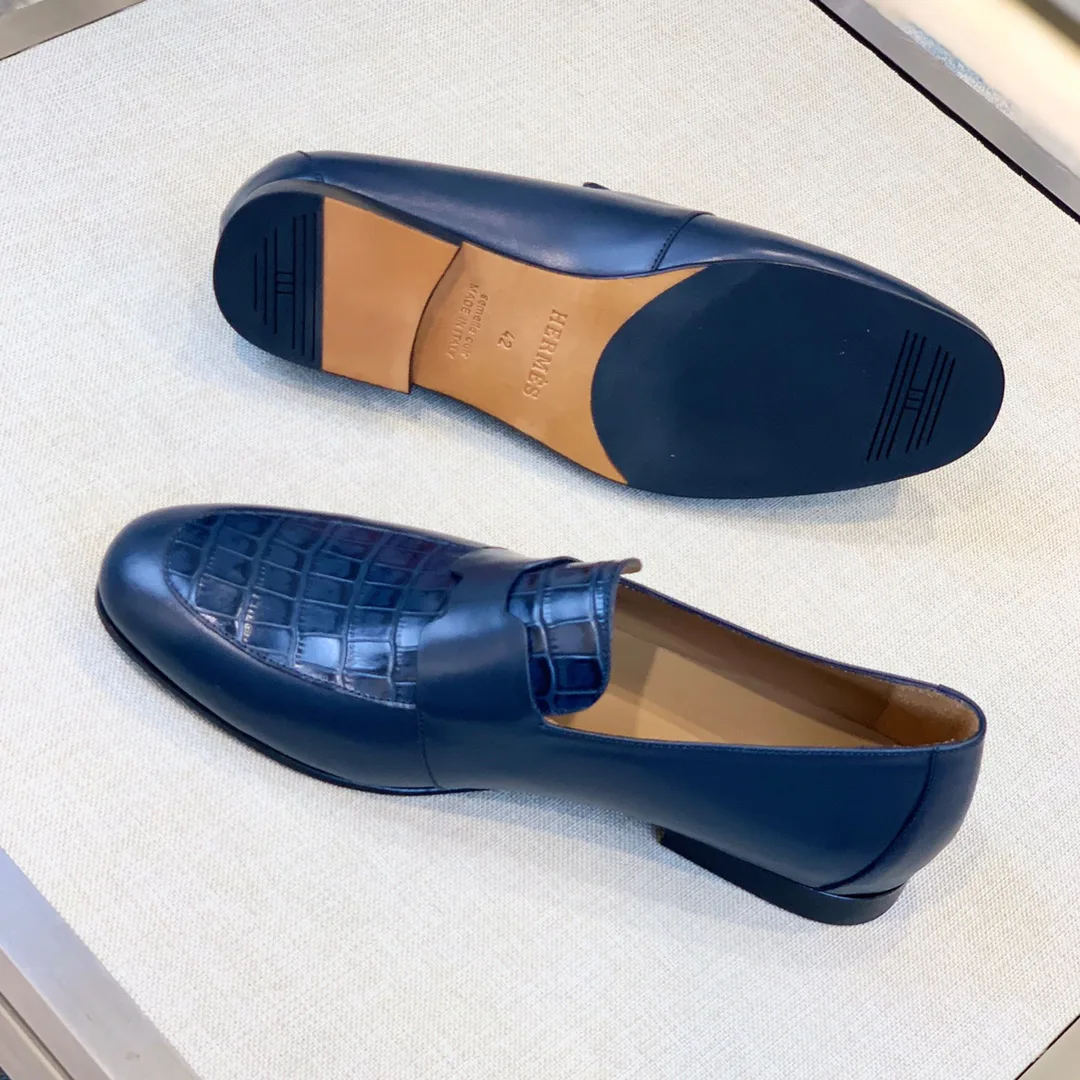 Лоферы И Туфли Мужские Hermes 9380