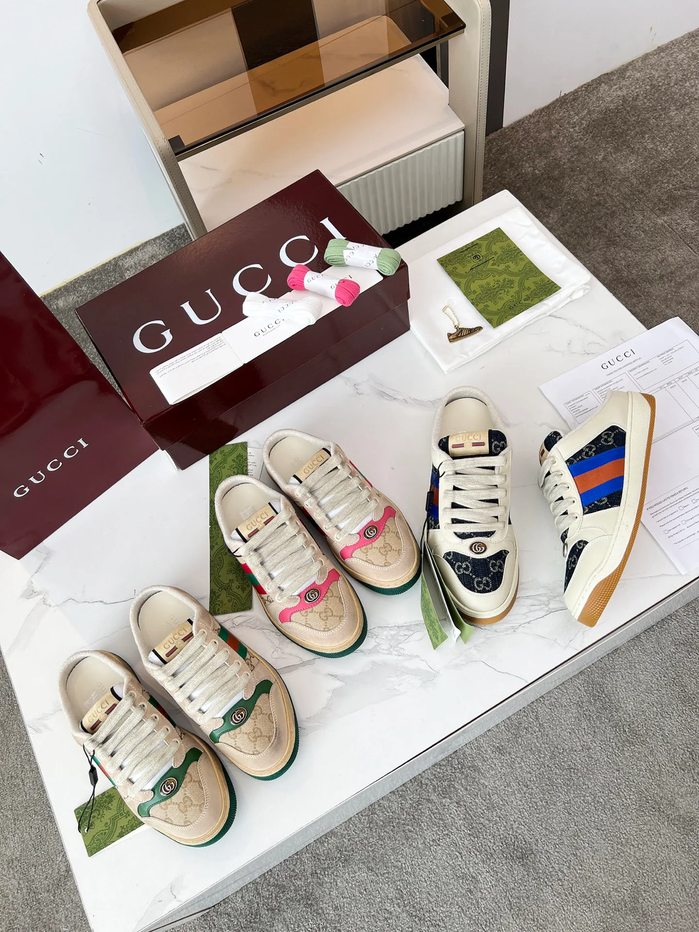 Кроссовки Женские Gucci 46014