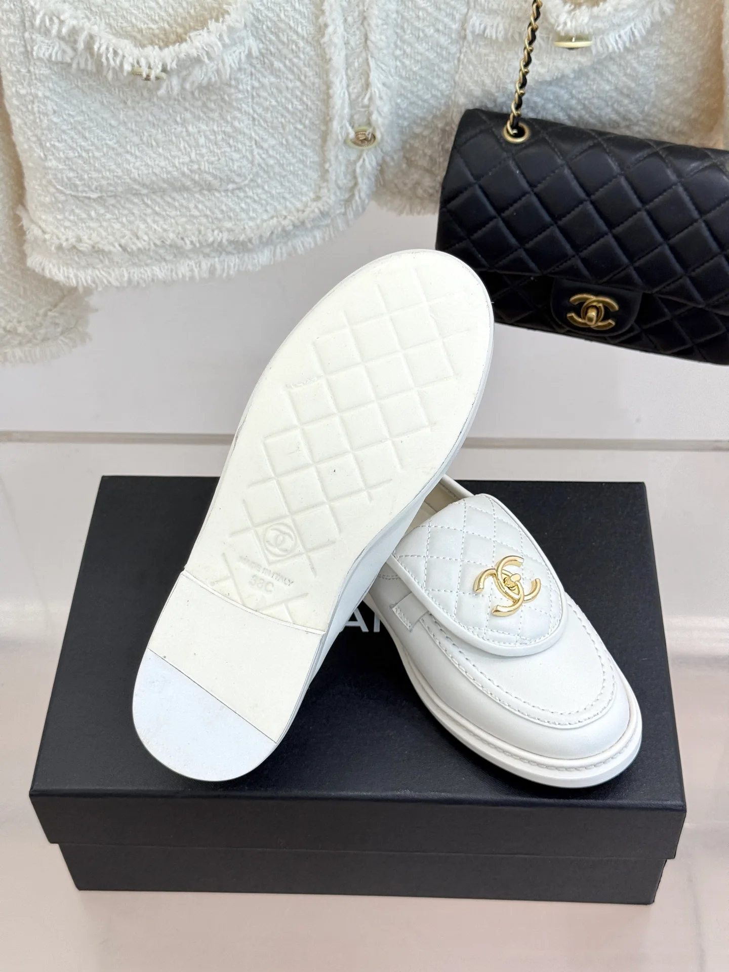 Лоферы И Мокасины Женские Chanel 17336068