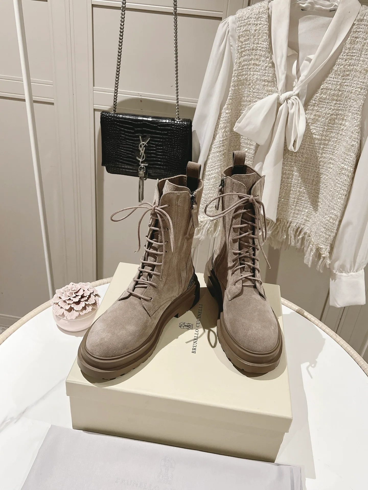 Ботинки Женские Brunello Cucinelli 18217265