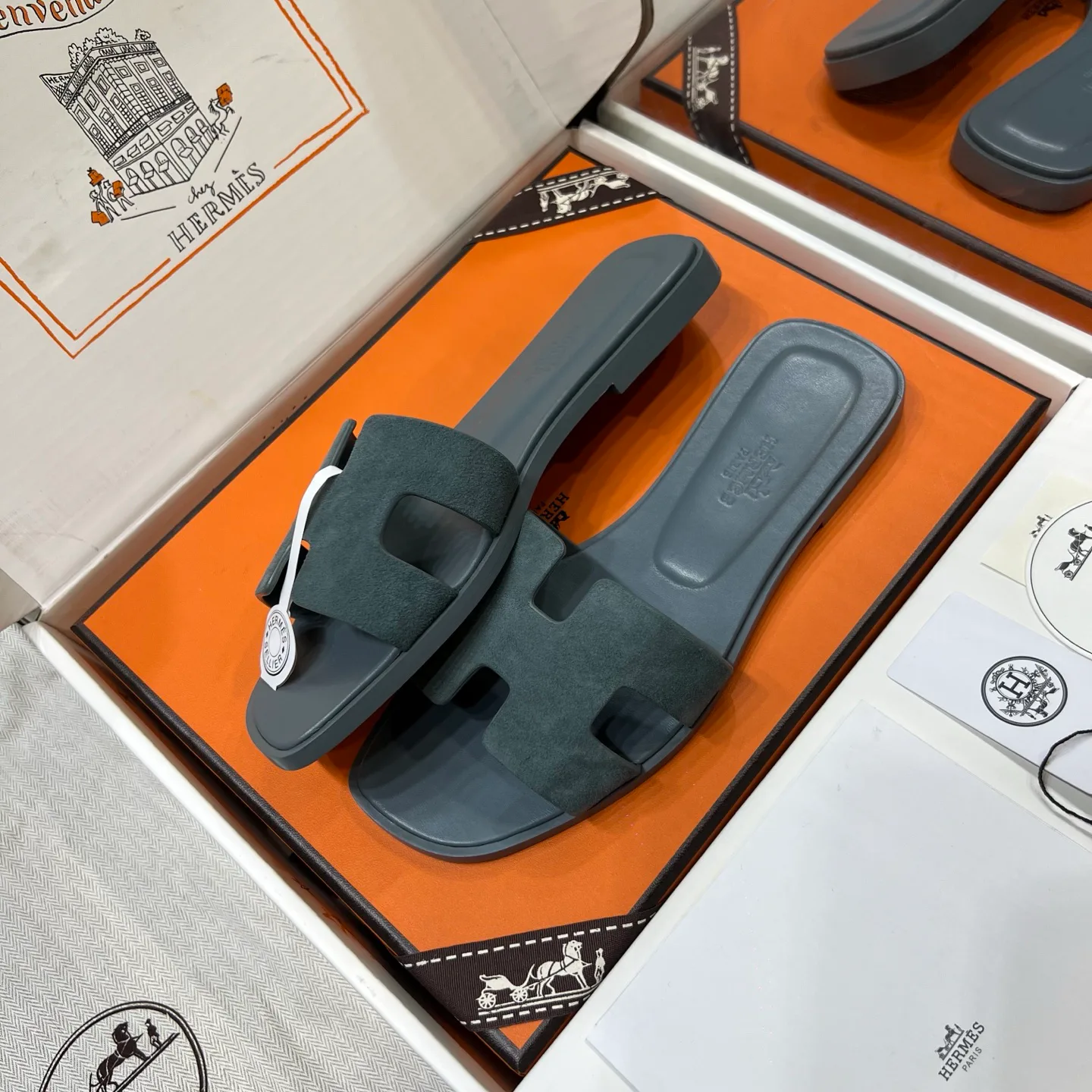 Шлепанцы Женские Hermes 5156690