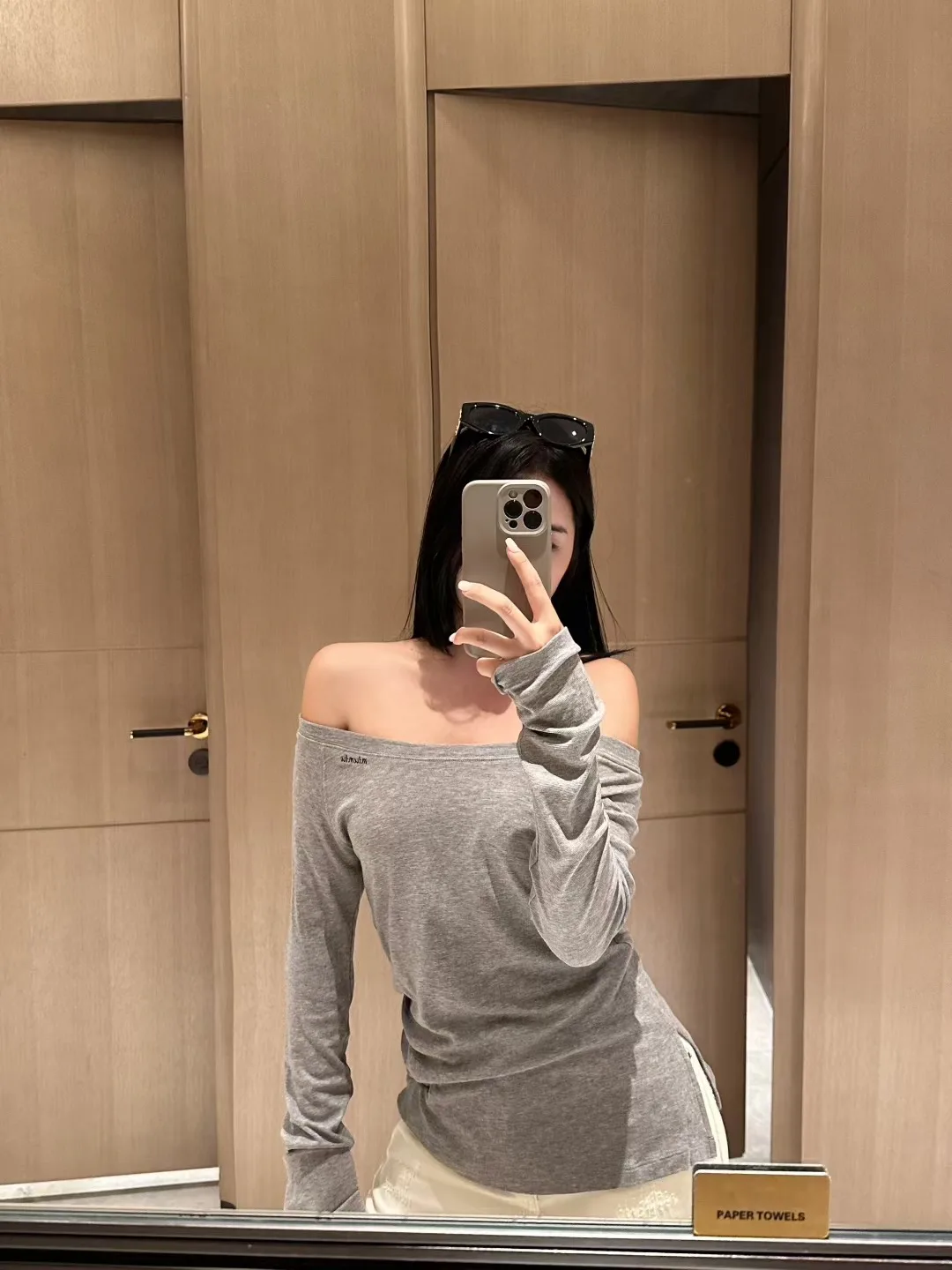 Лонгсливы Женские Miu Miu 95354