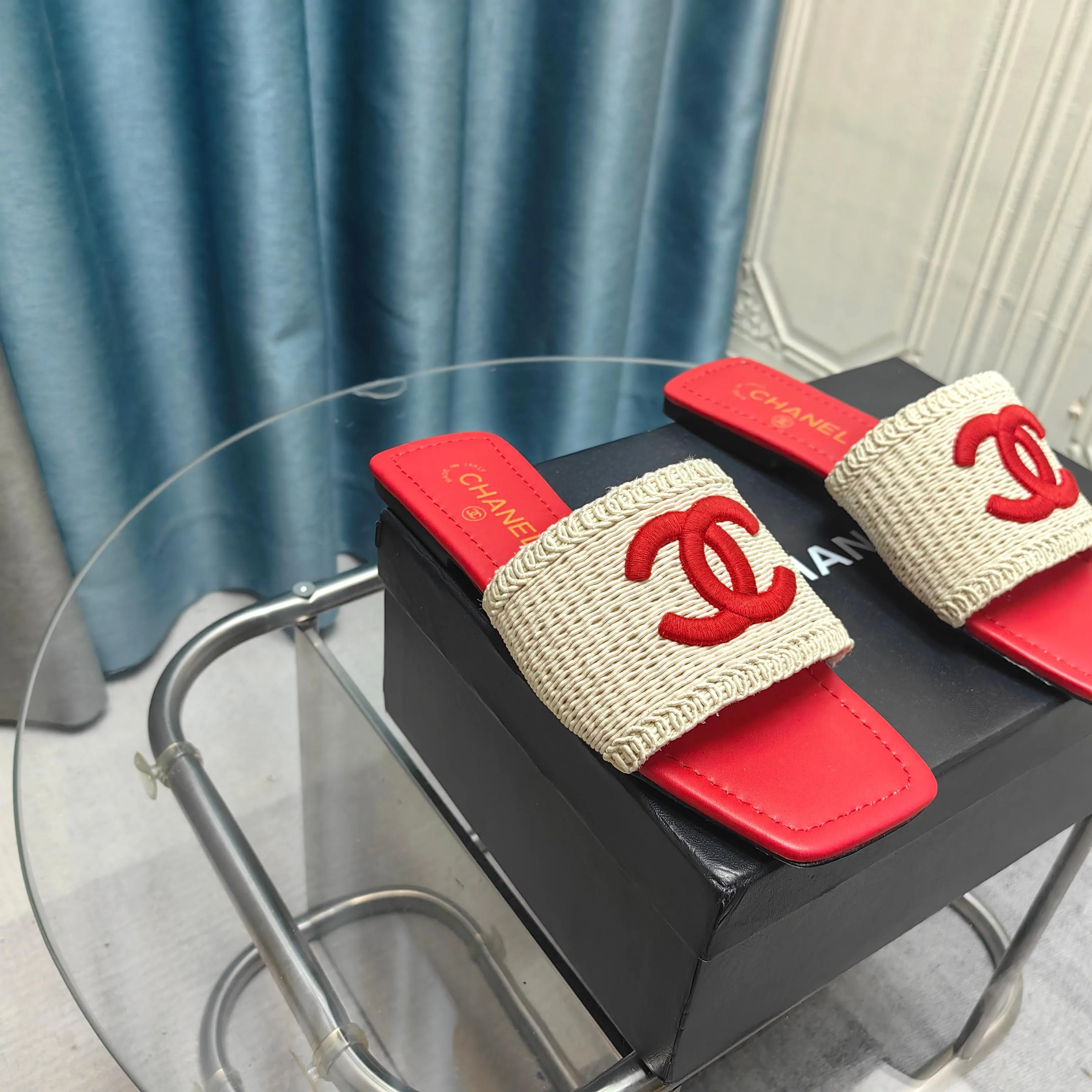 Шлепанцы Женские Chanel 5136