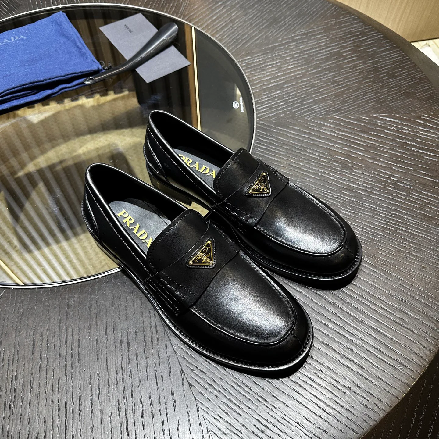 Лоферы И Туфли Мужские Prada 18192316