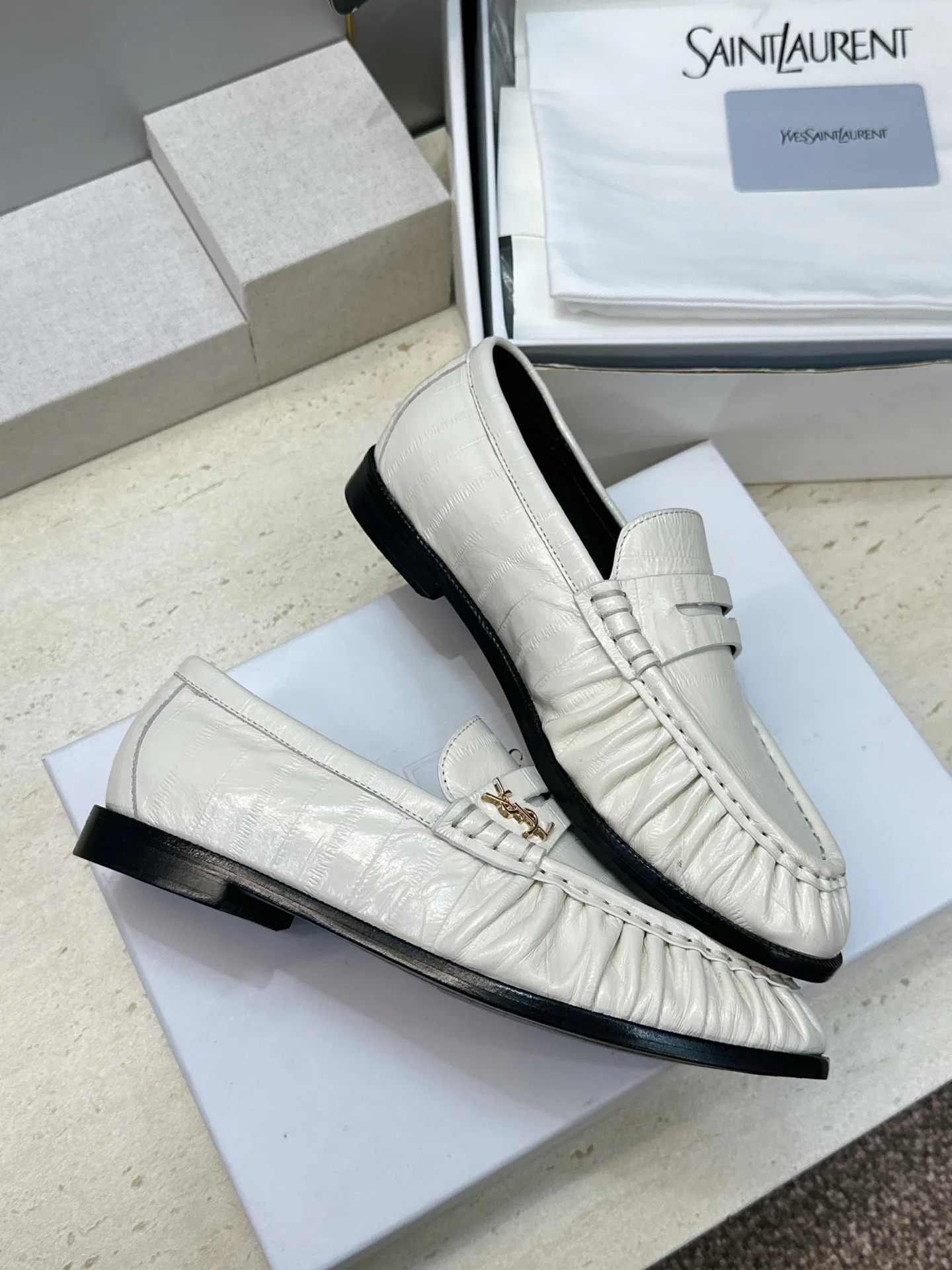 Лоферы И Мокасины Женские Saint Laurent 18007077