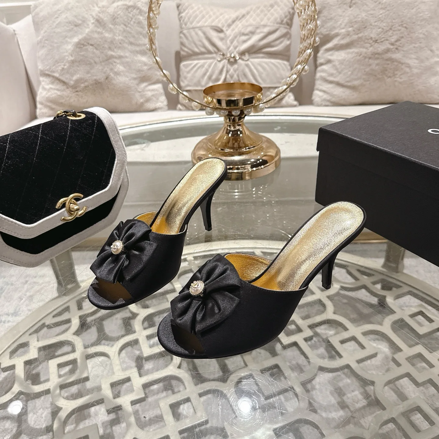 Босоножки Женские Chanel 1590802