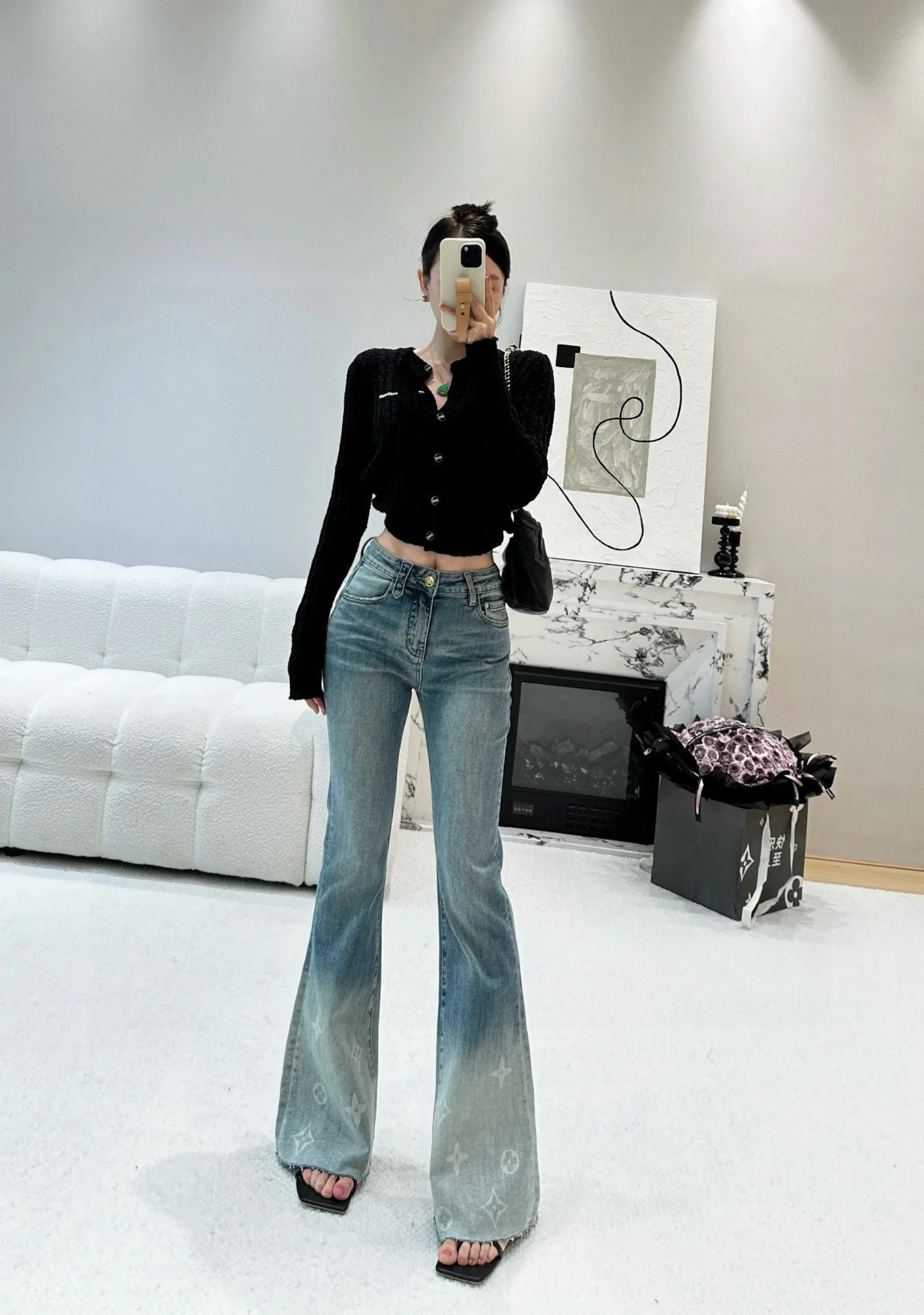 Джинсы Женские Louis Vuitton 16701