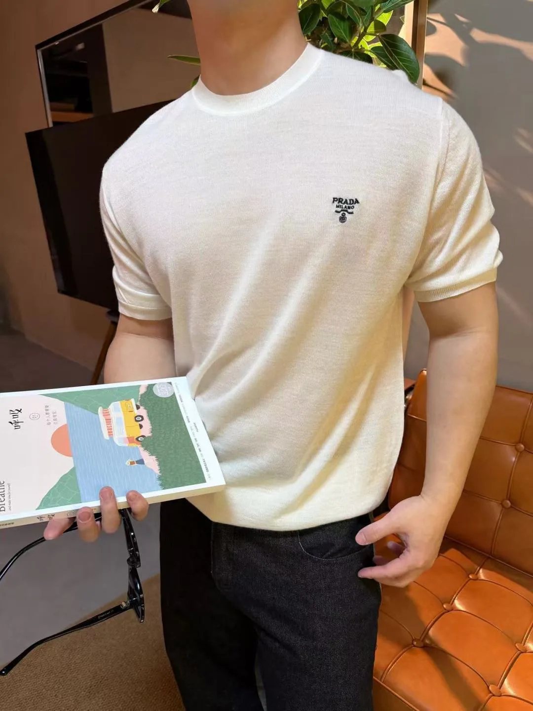 Футболки Мужские Prada 1798545