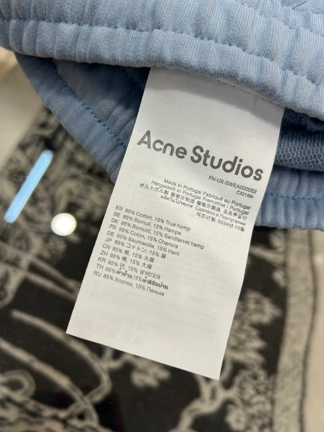 Шорты Мужские Acne Studios 17480508