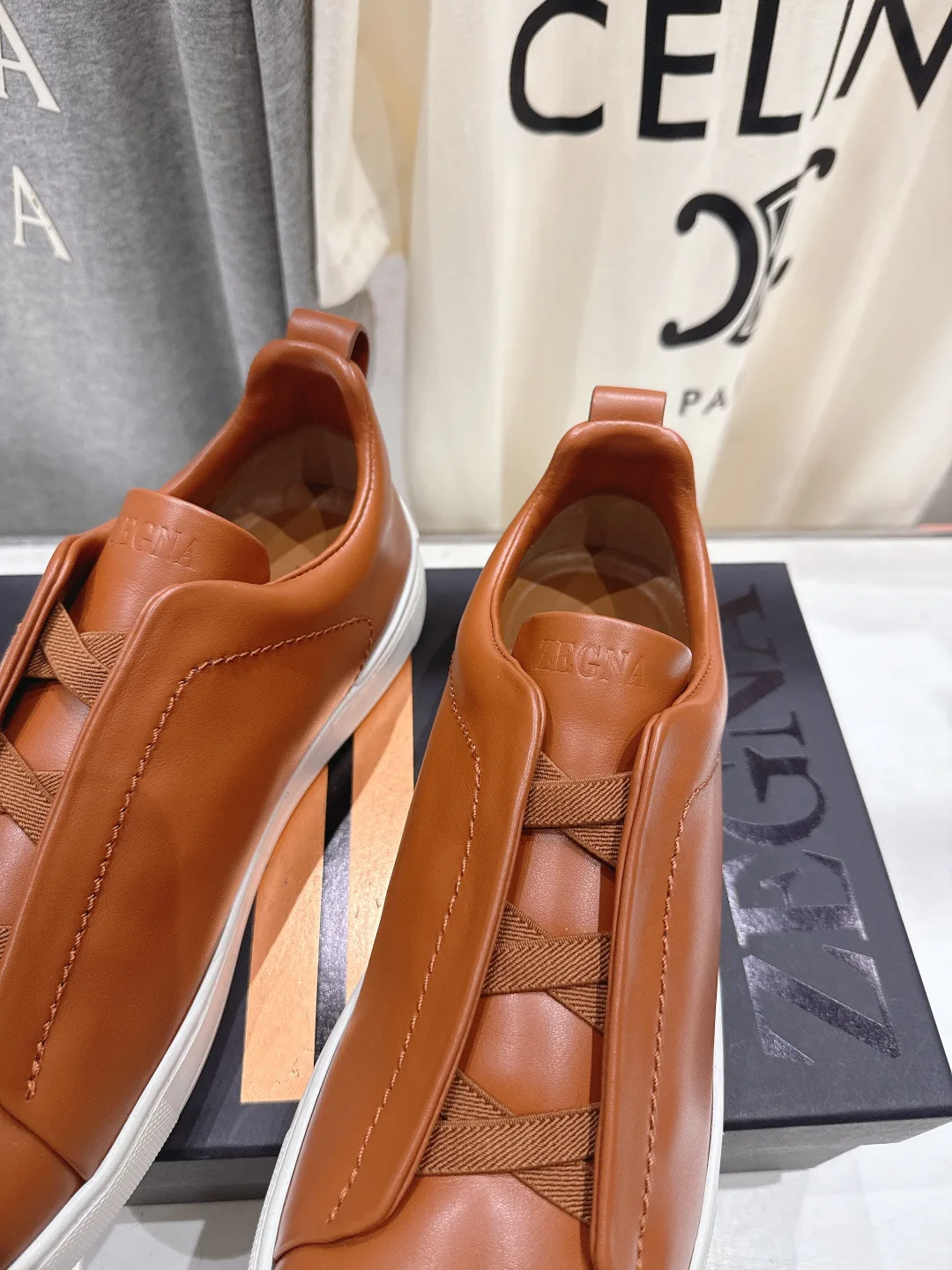 Слипоны Мужские Zegna 1293767