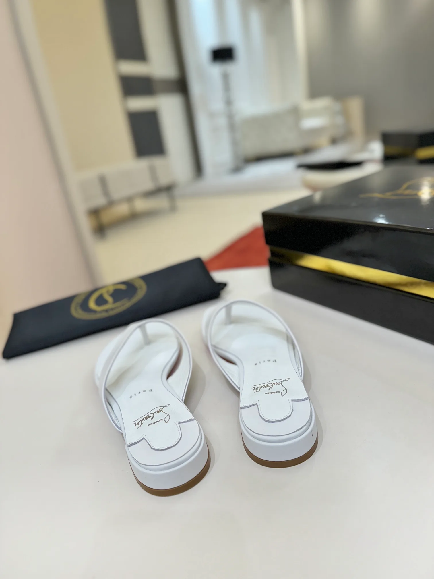 Шлепанцы Женские Christian Louboutin 177511