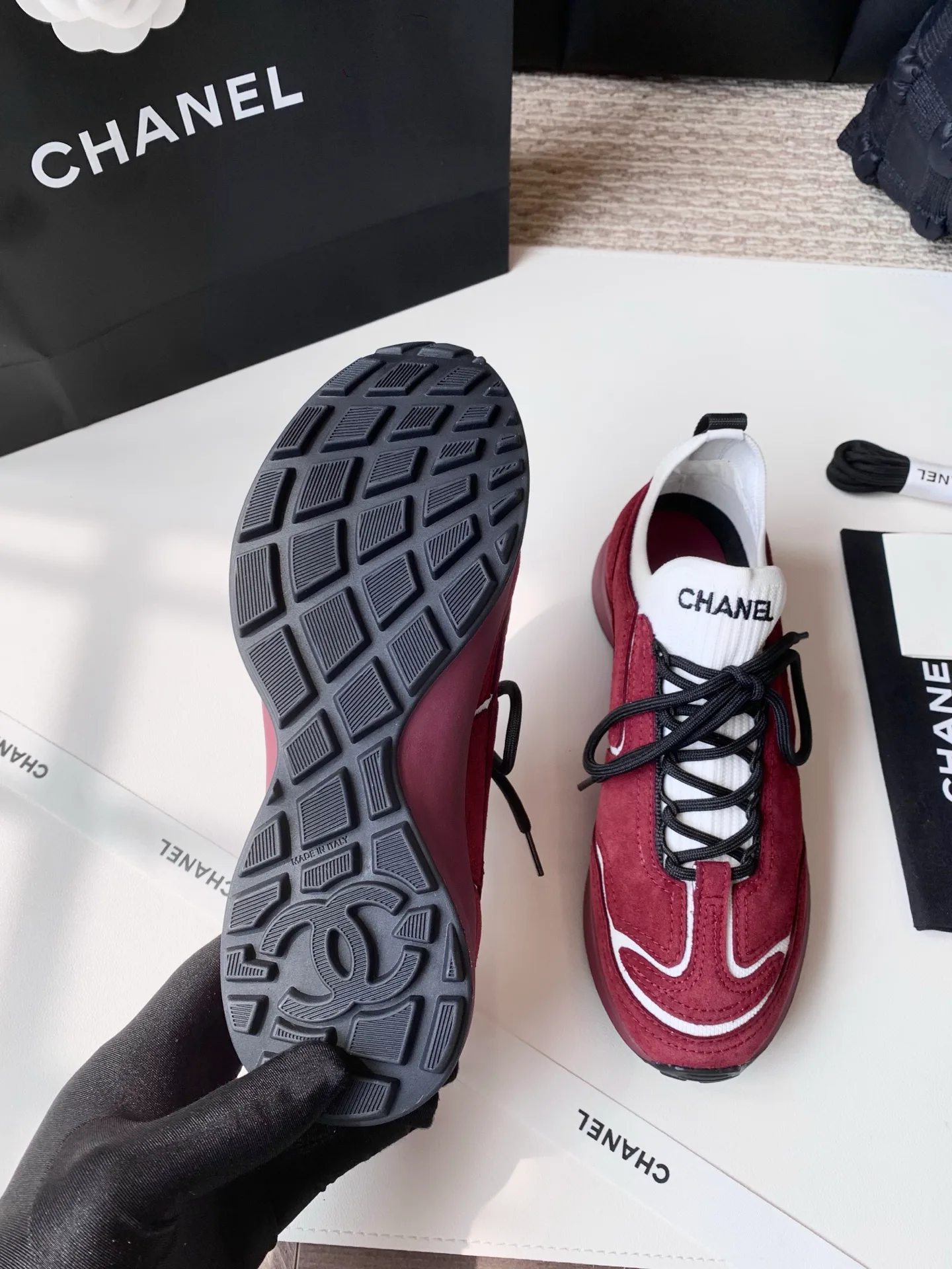 Кроссовки Женские Chanel 17990429
