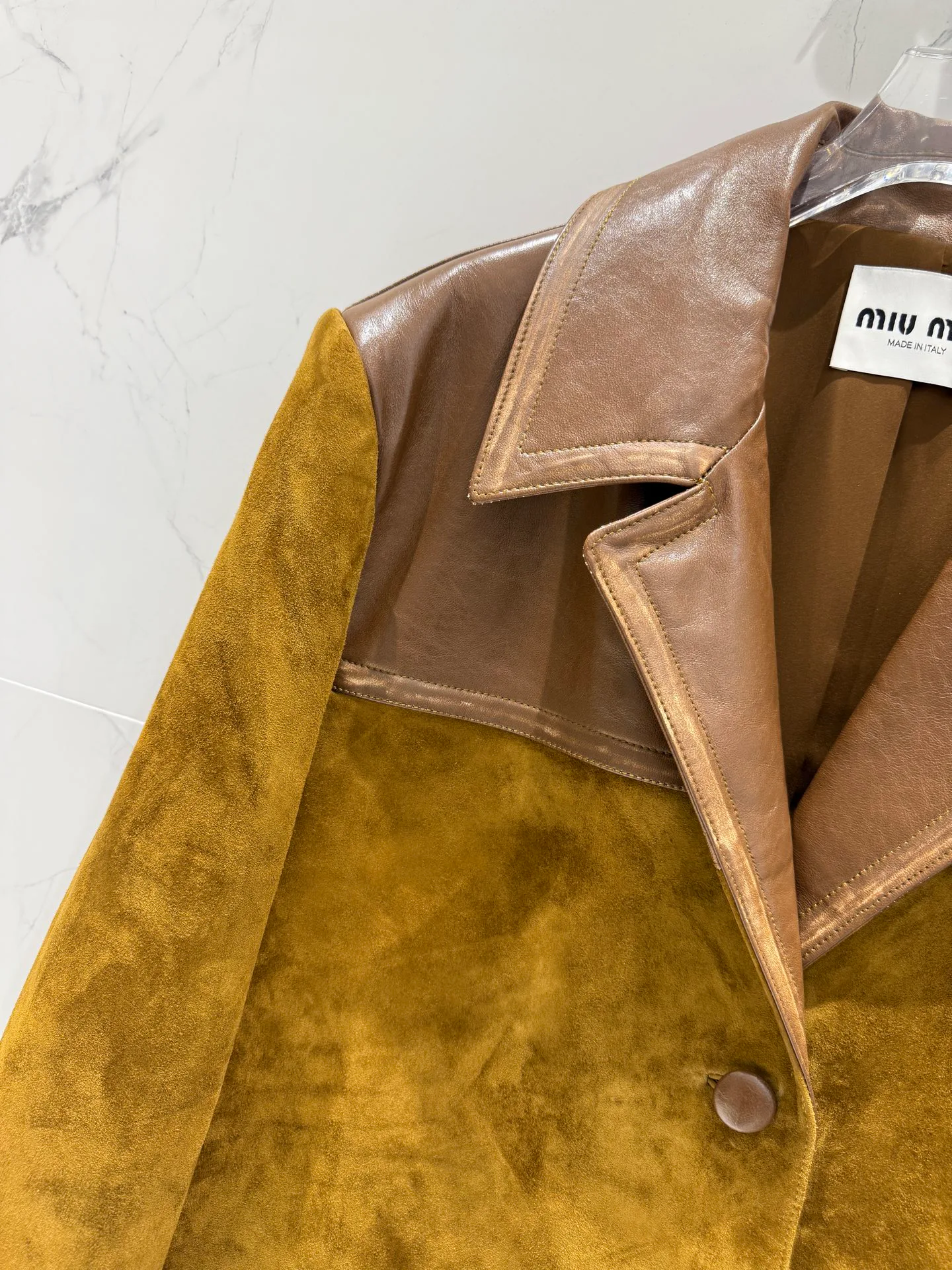 Кожаные Куртки И Дублёнки Женские Miu Miu 12956985