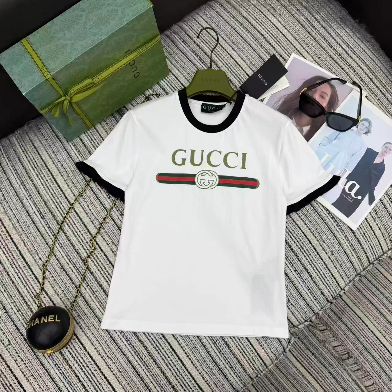 Футболки Женские Gucci 6278585