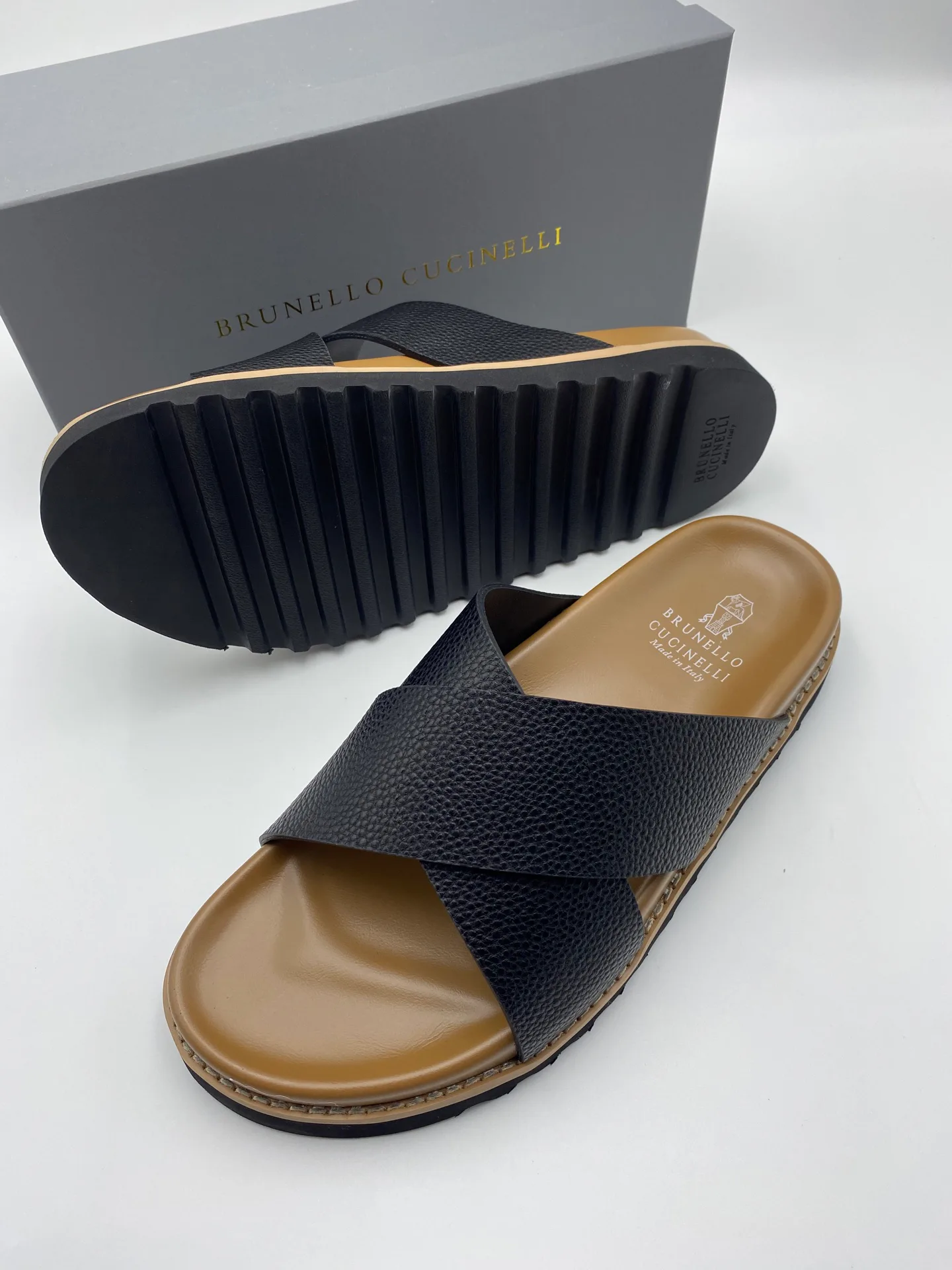 Сандалии Мужские Brunello Cucinelli 4523783