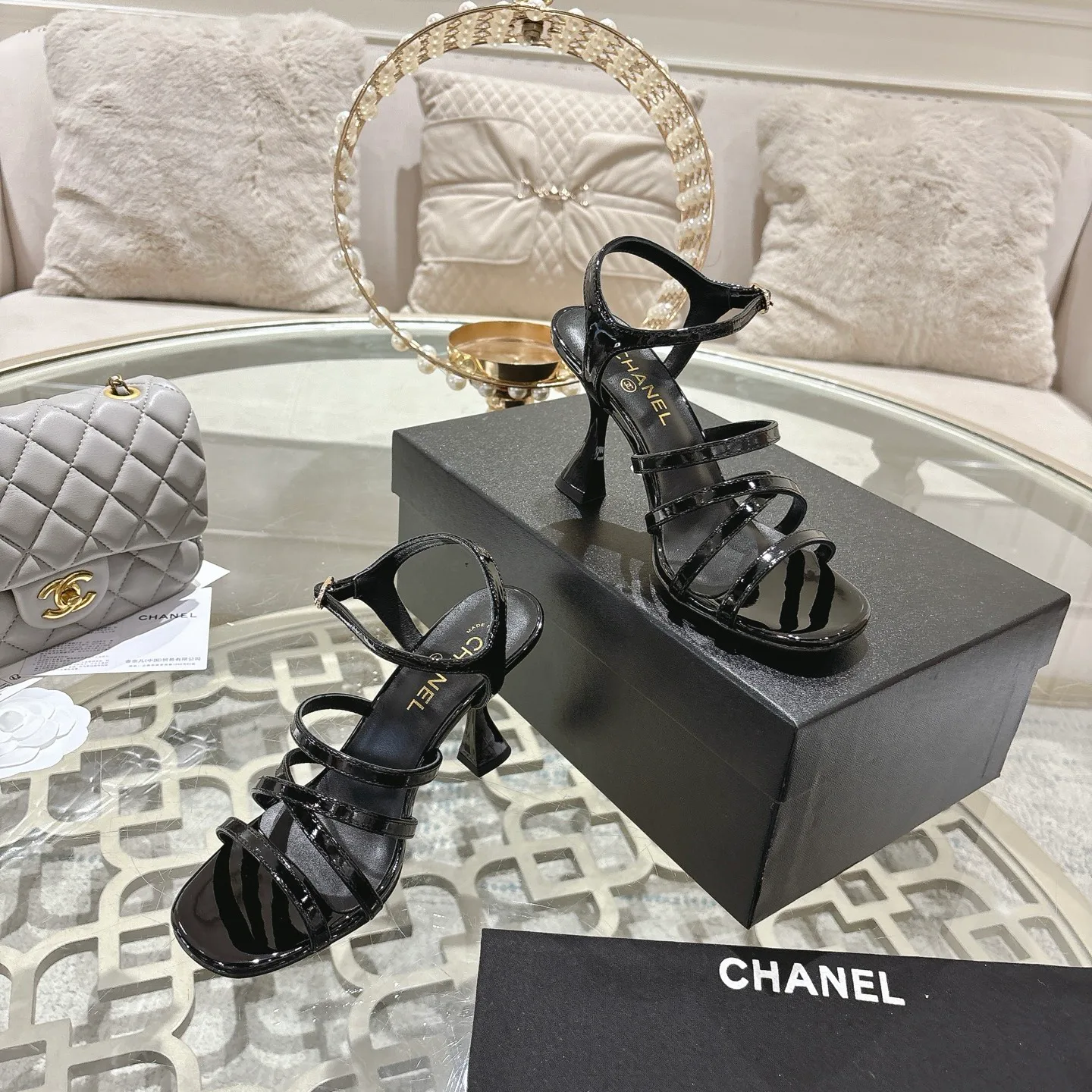 Босоножки Женские Chanel 384914