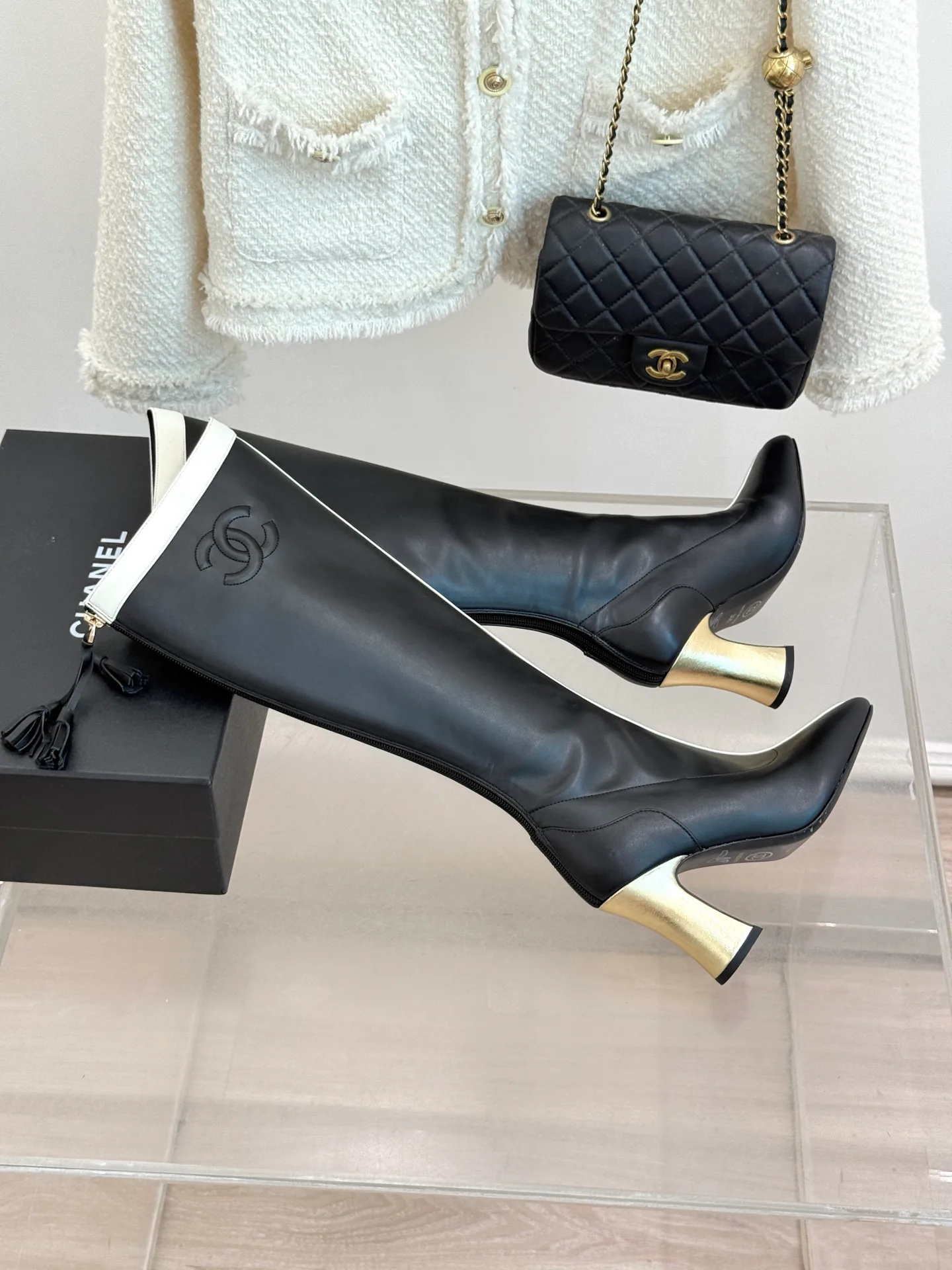 Сапоги Женские Chanel 17406172
