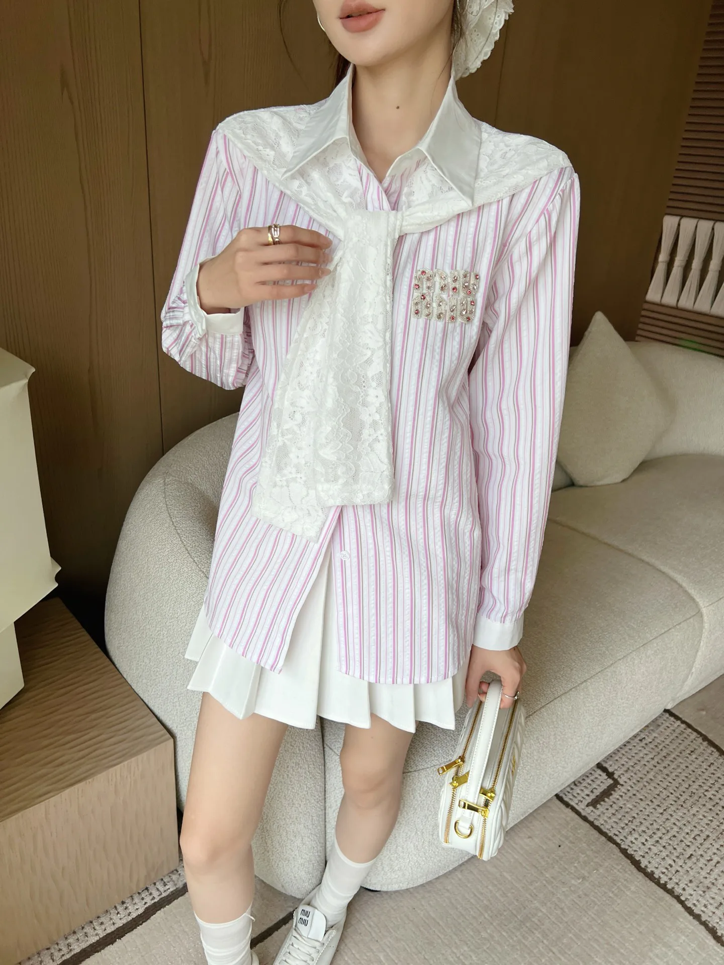 Рубашки Женские Miu Miu 11037565