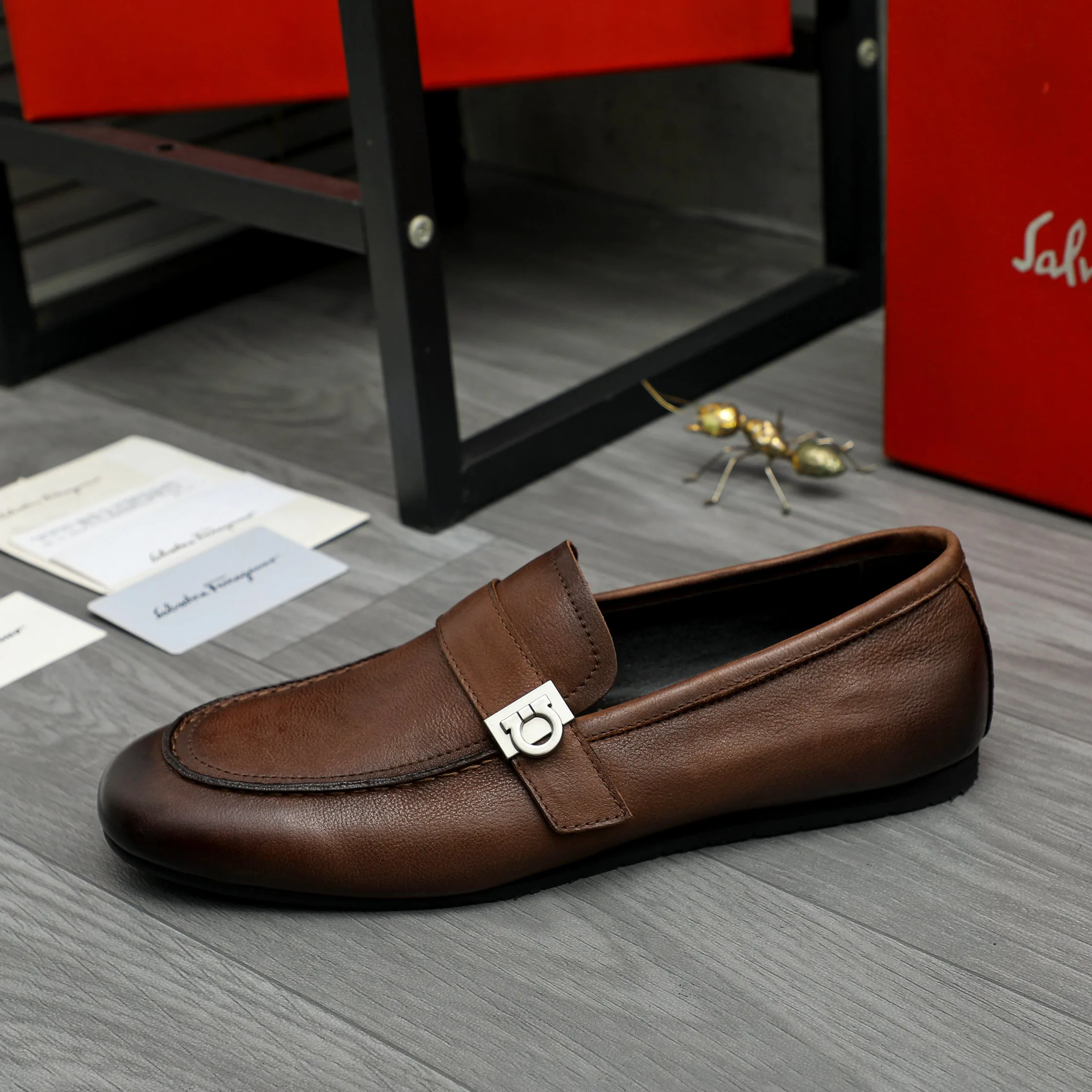 Лоферы И Туфли Мужские Salvatore Ferragamo 19559269