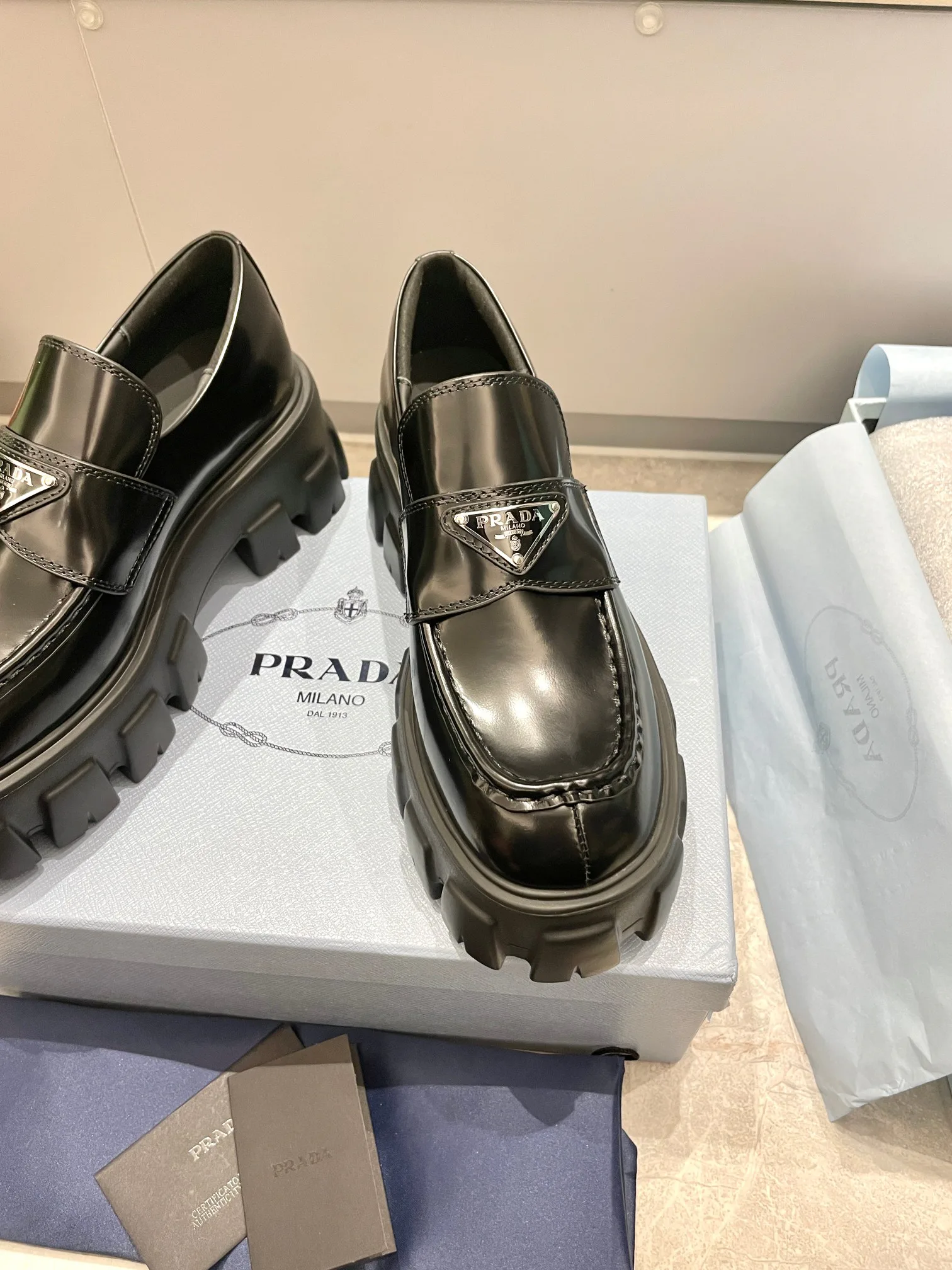 Лоферы И Мокасины Женские Prada 10822514