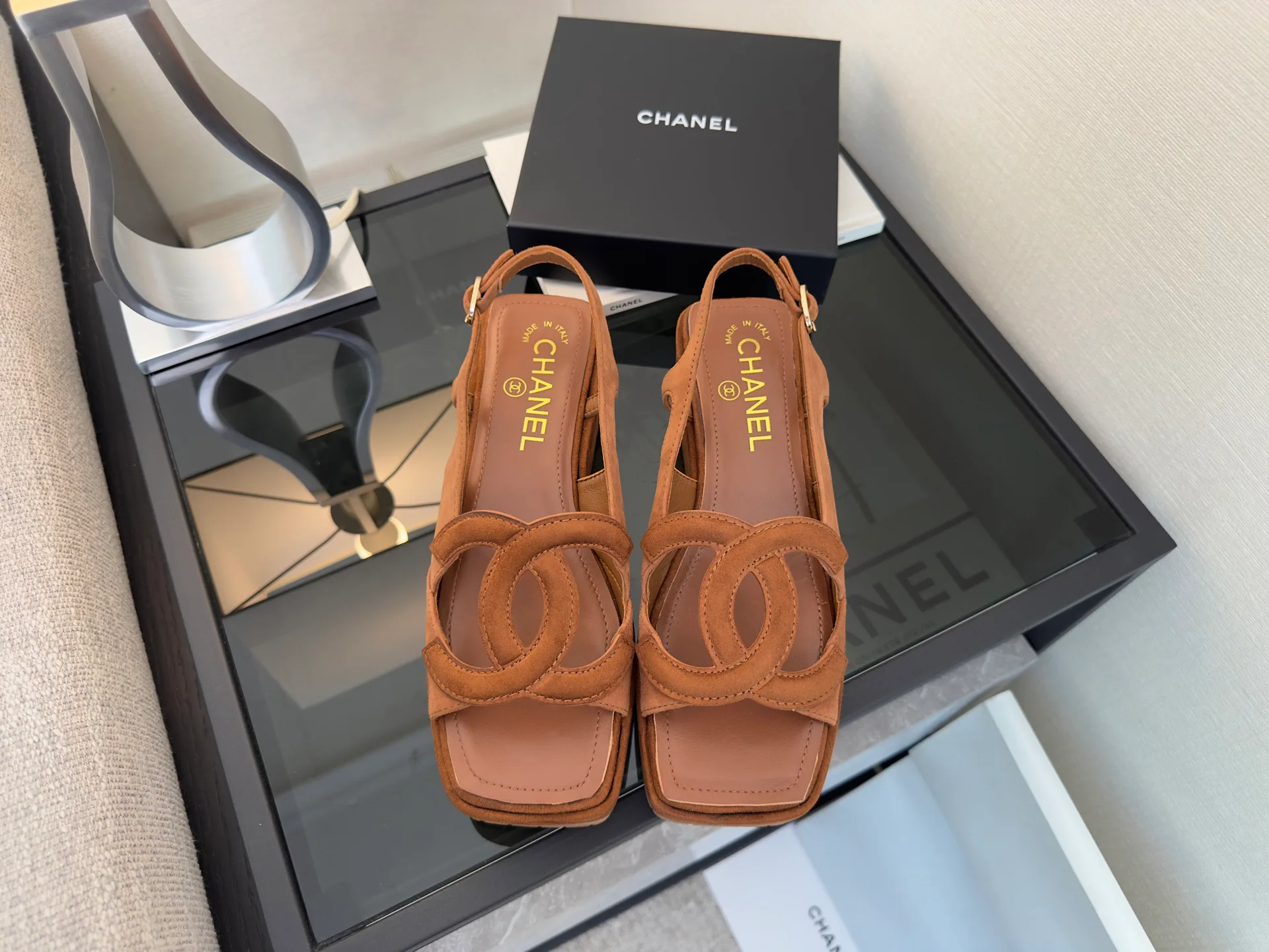 Босоножки Женские Chanel 18228935