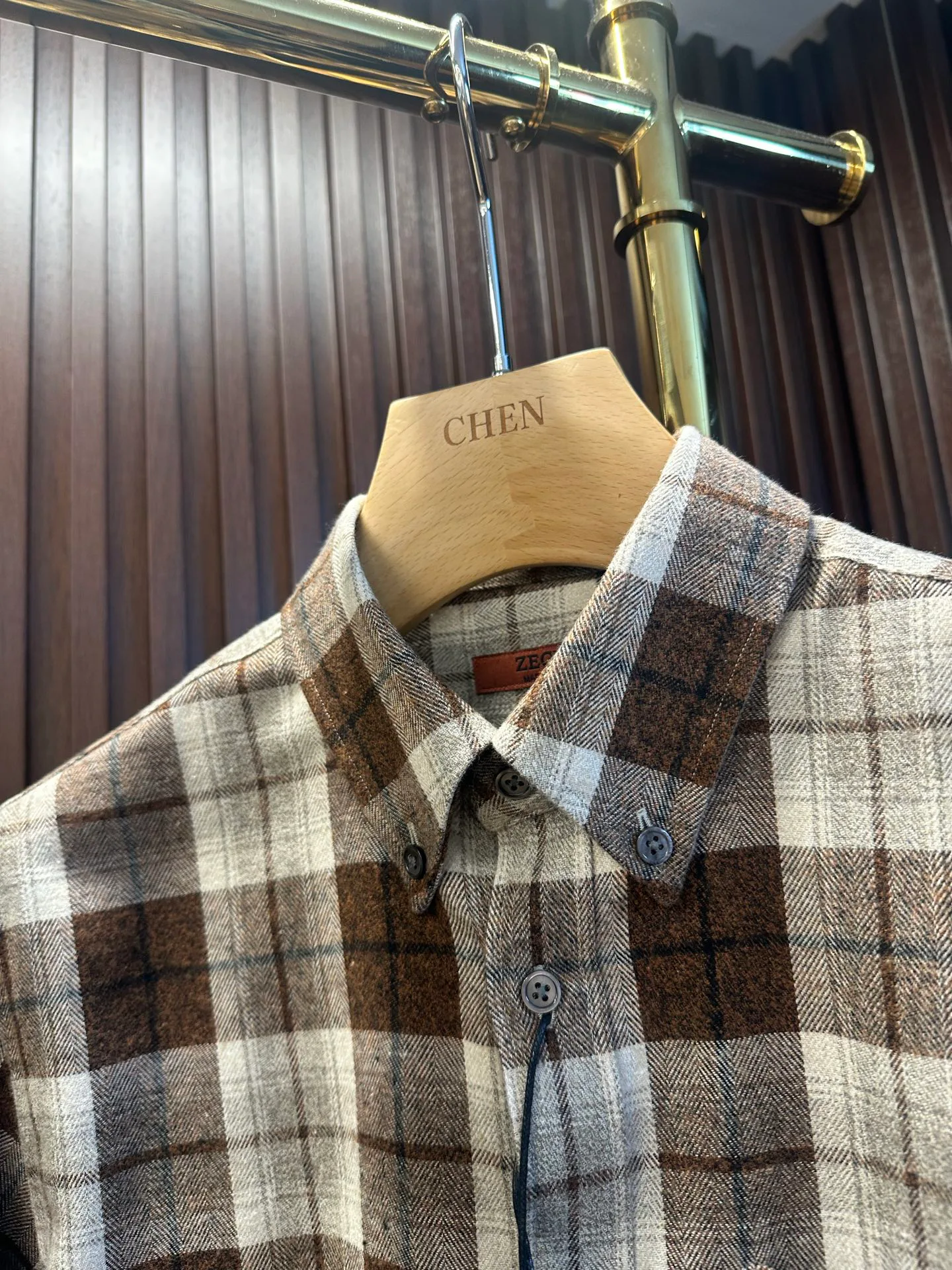 Рубашки Мужские Zegna 11383598