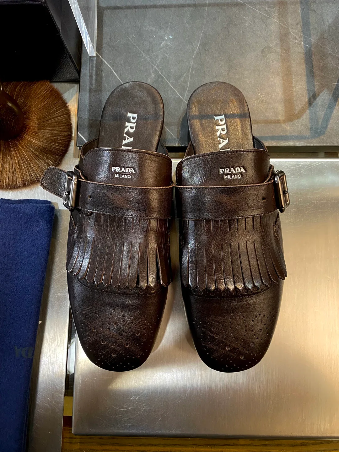 Мюли И Сабо Мужские Prada 408580