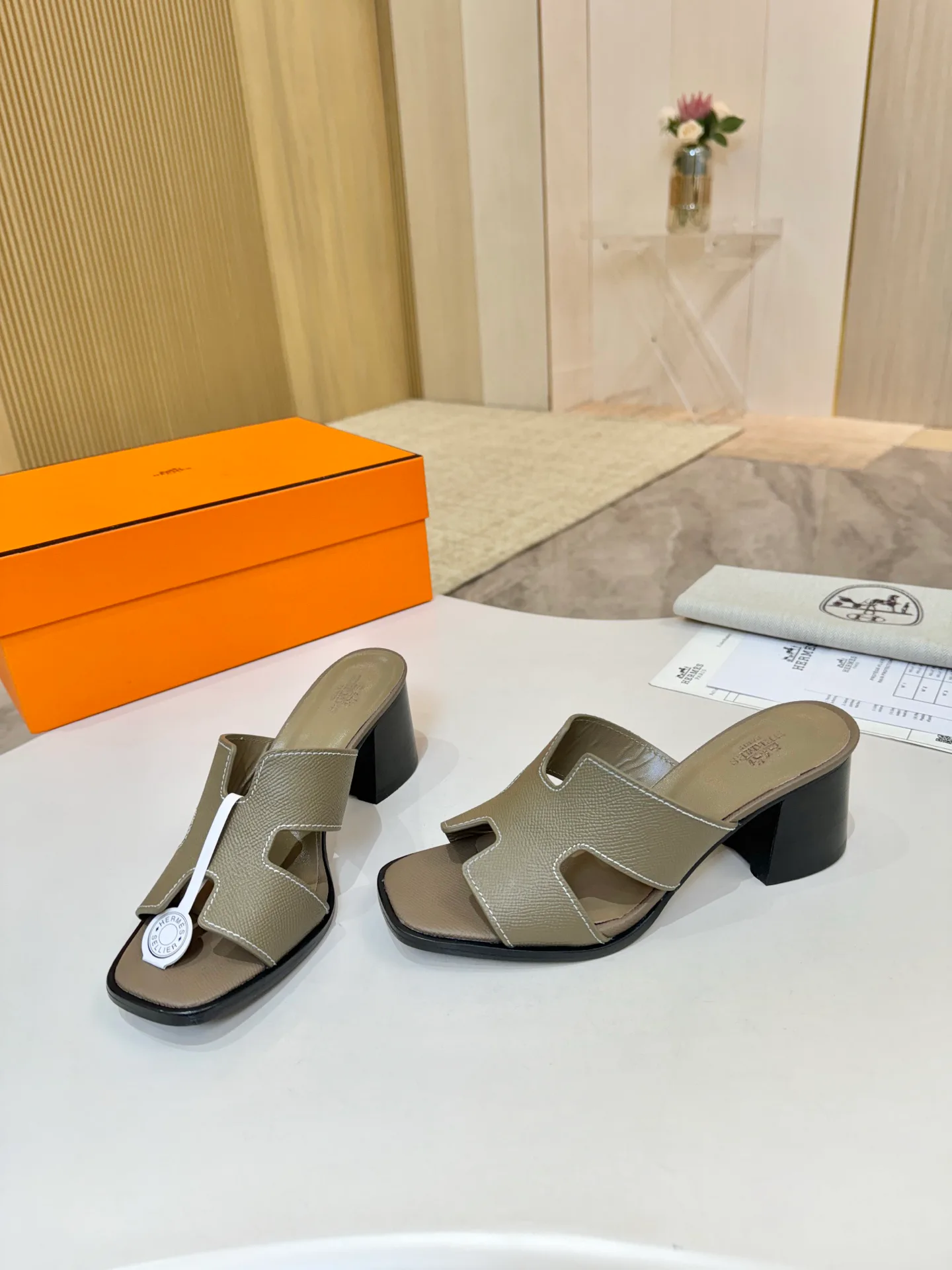 Босоножки Женские Hermes 10417171