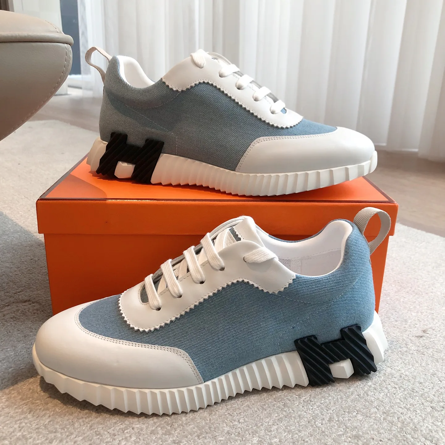 Кроссовки Женские Hermes 1154464