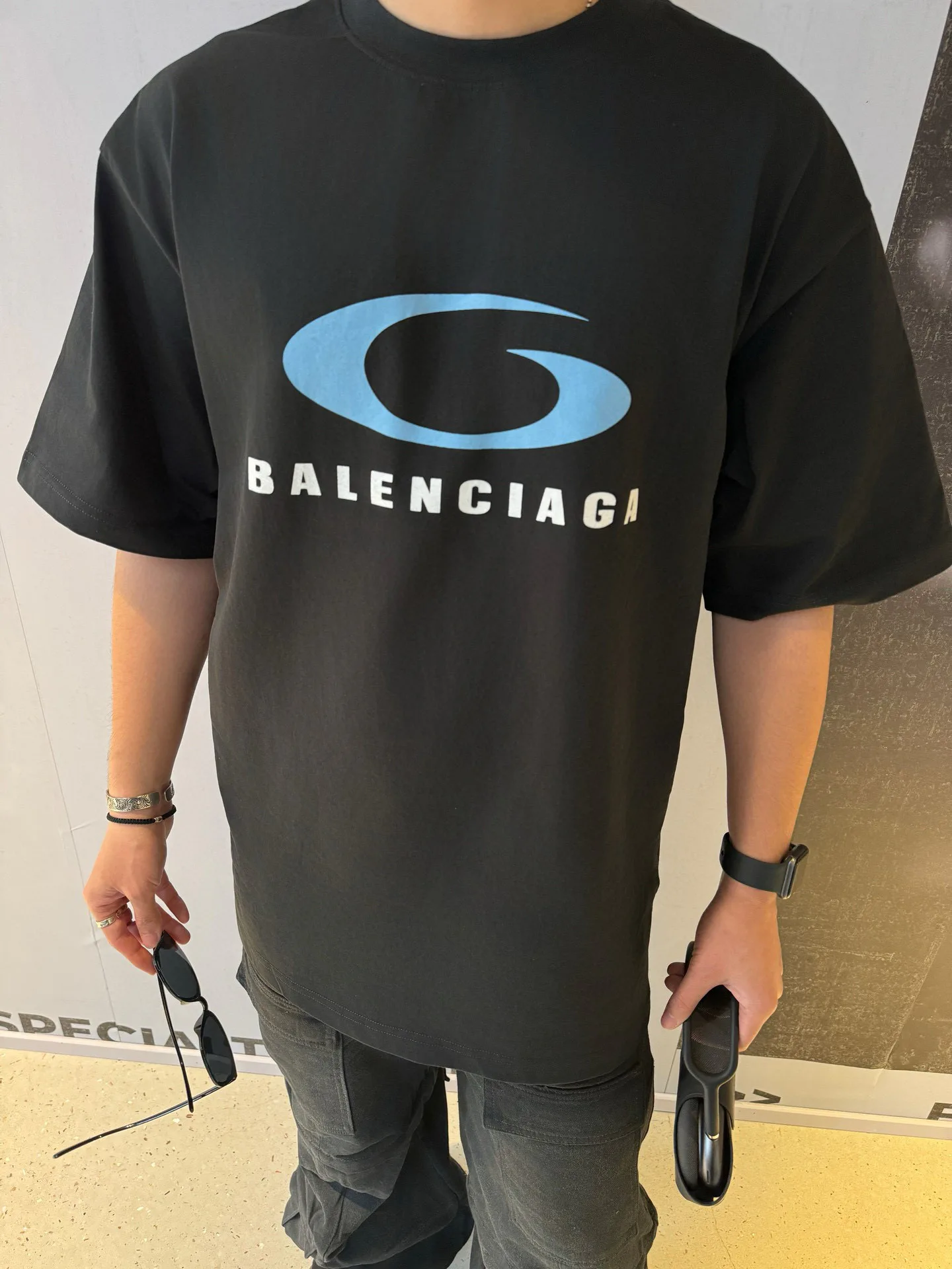 Футболки Мужские Balenciaga 29431