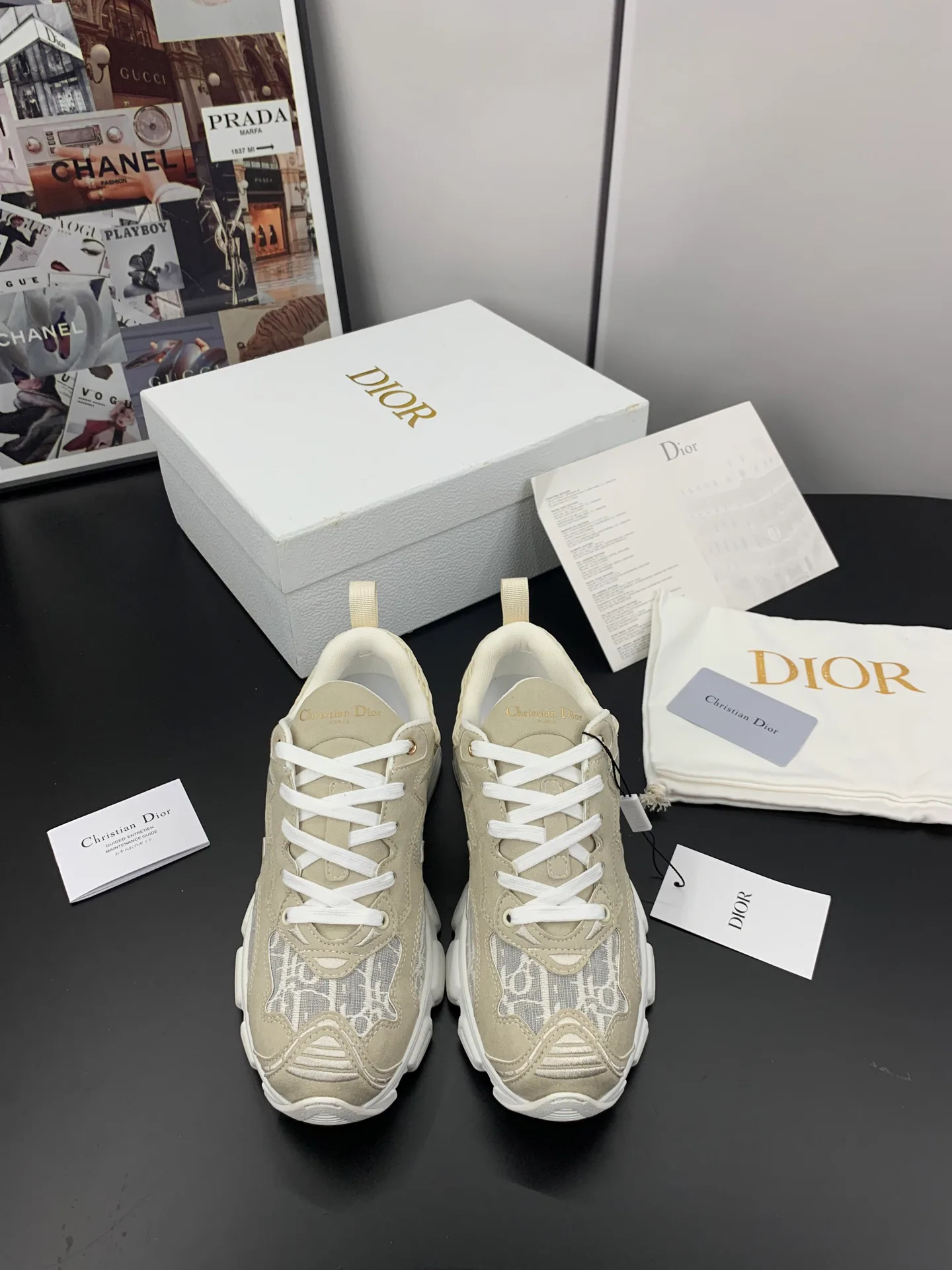 Кроссовки Женские Christian Dior 17545285