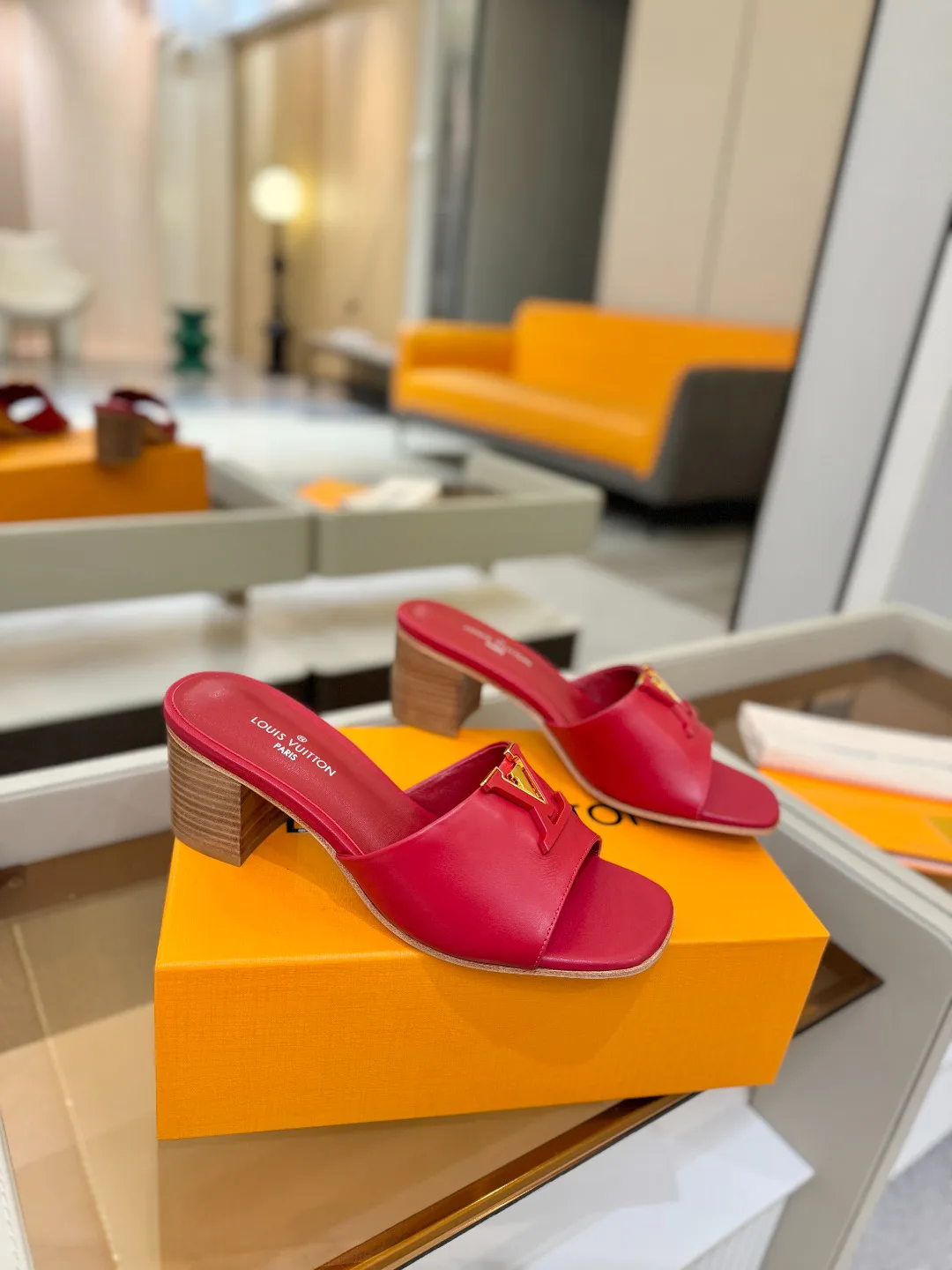 Босоножки Женские Louis Vuitton 9865298