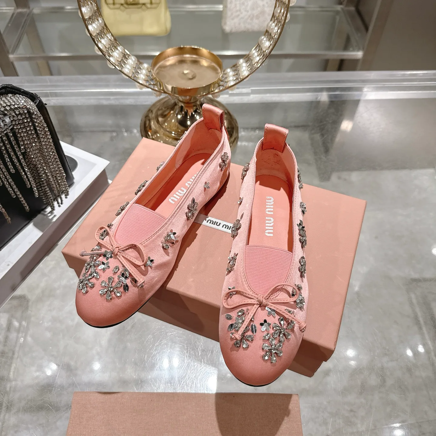 Балетки Женские Miu Miu 1348214