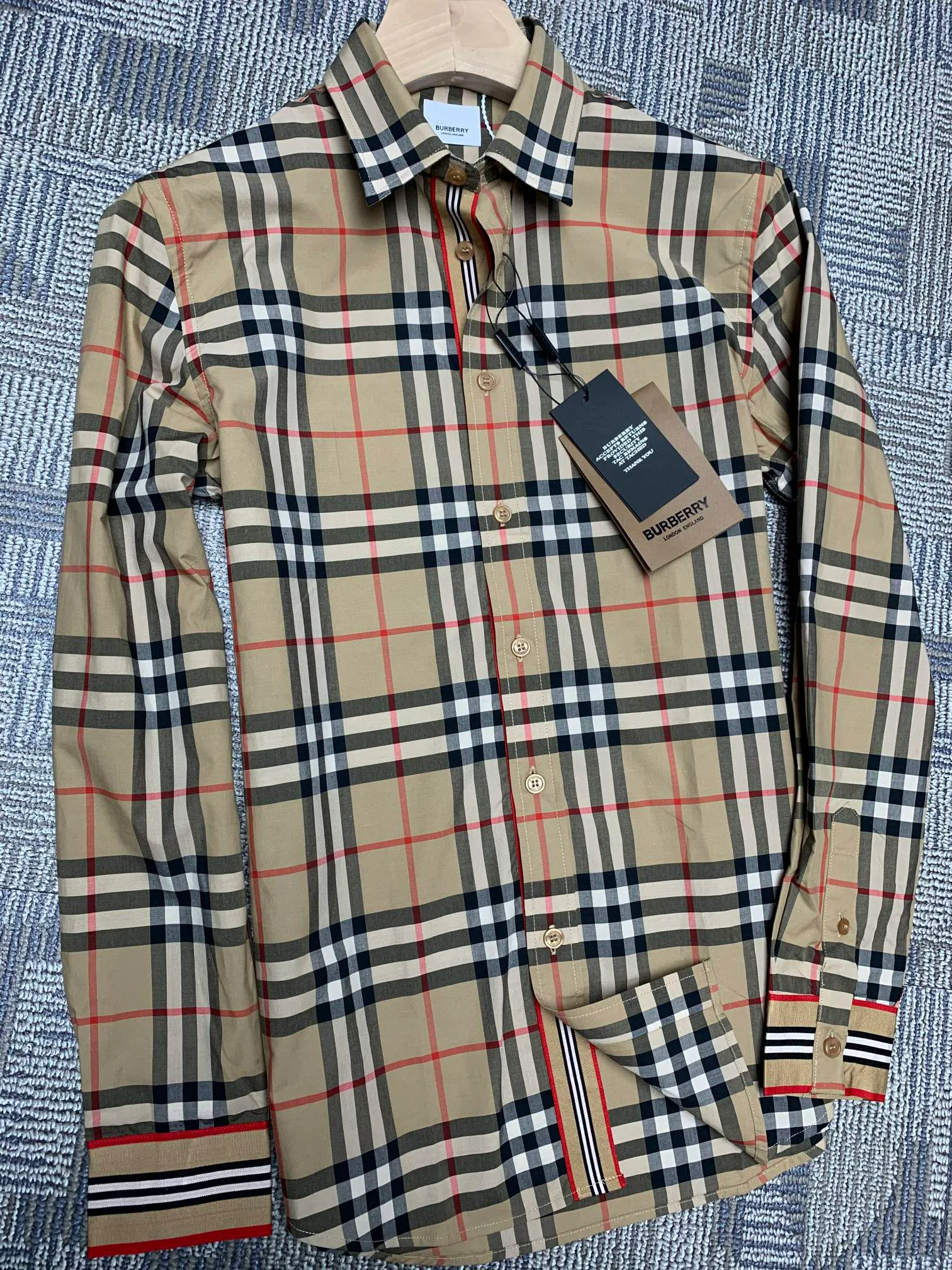 Рубашки Мужские Burberry 17967418