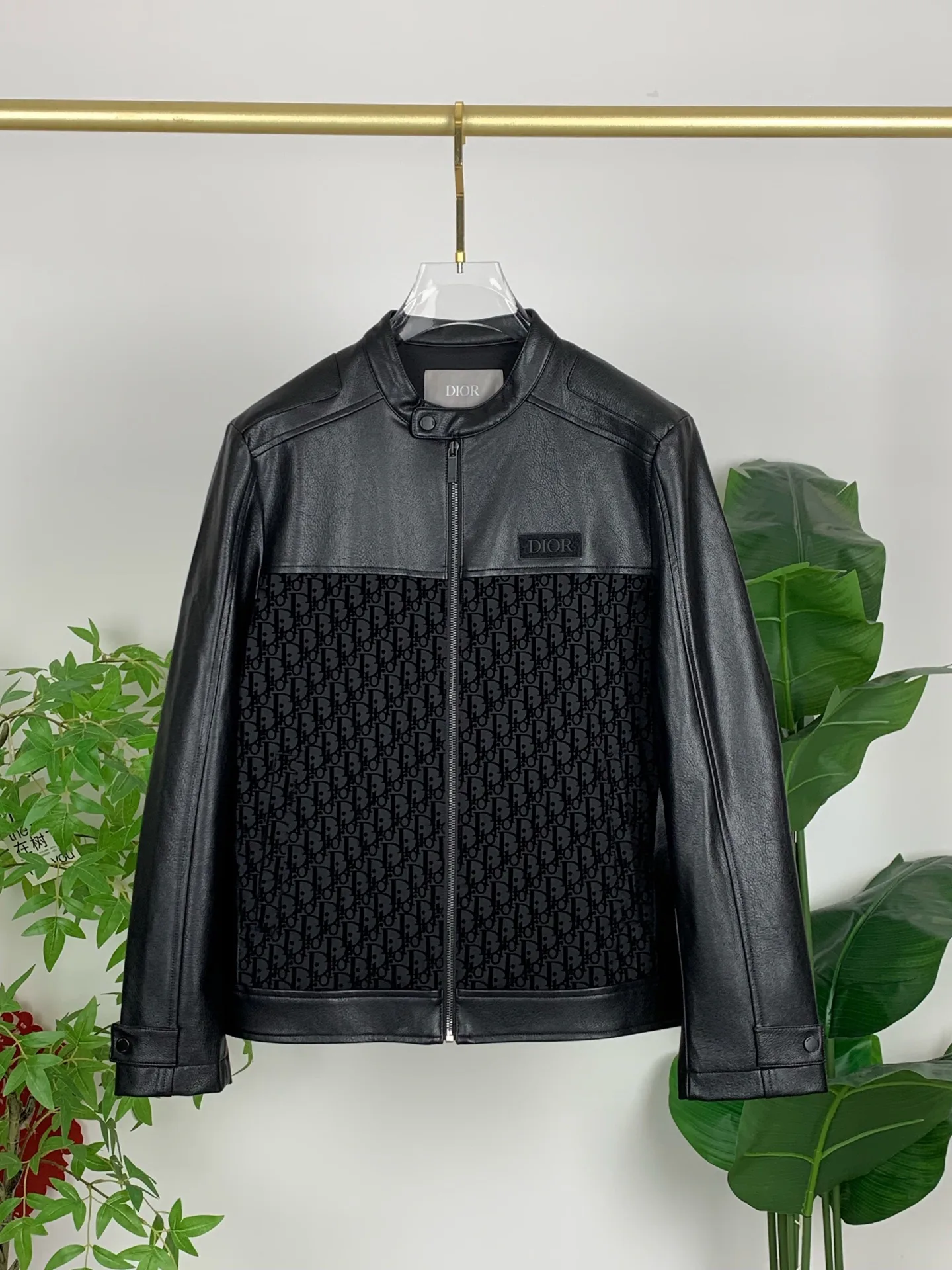 Кожаные Куртки И Дублёнки Мужские Christian Dior 4314575
