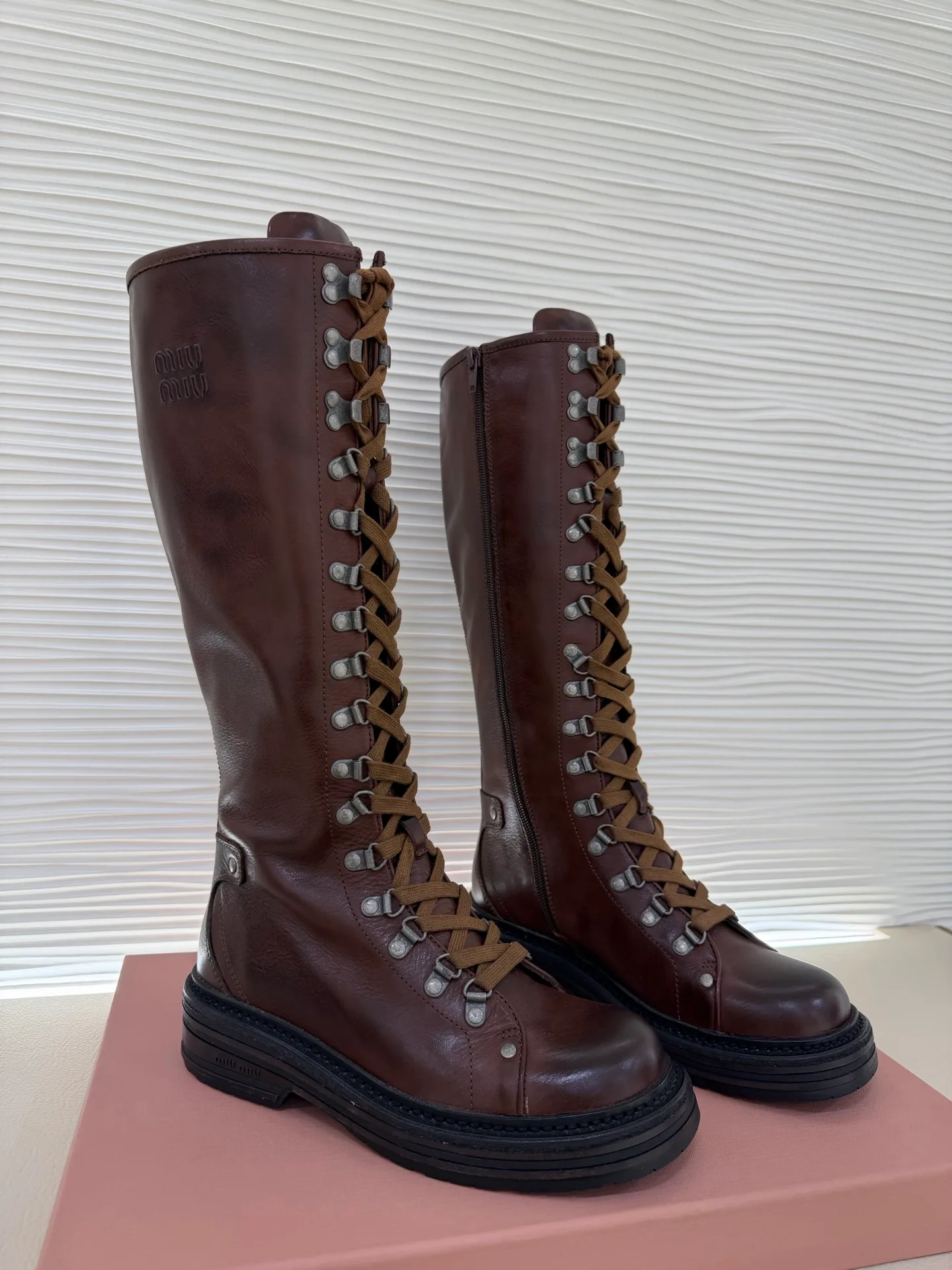 Ботинки Женские Miu Miu 18369739