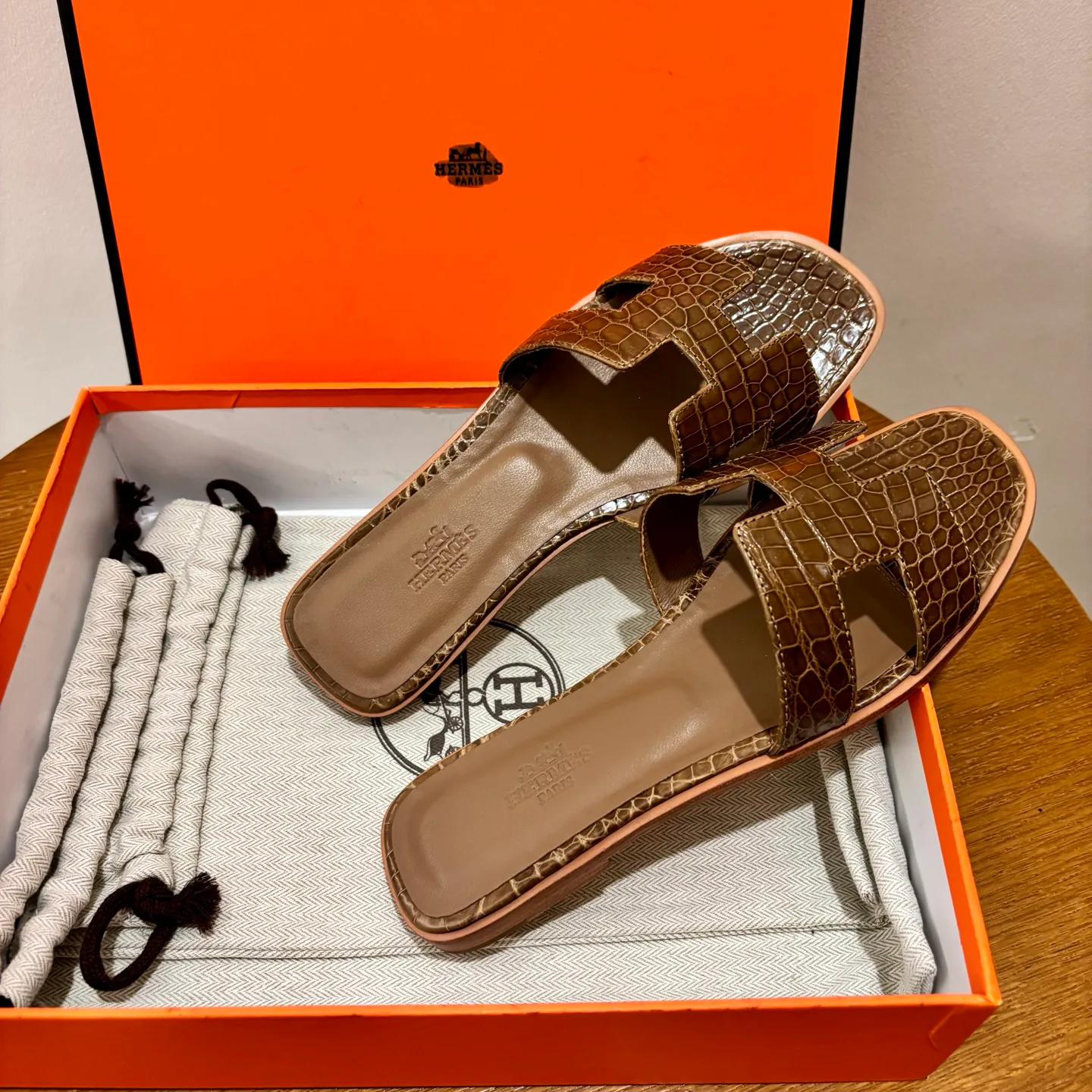 Шлепанцы Женские Hermes 4504002