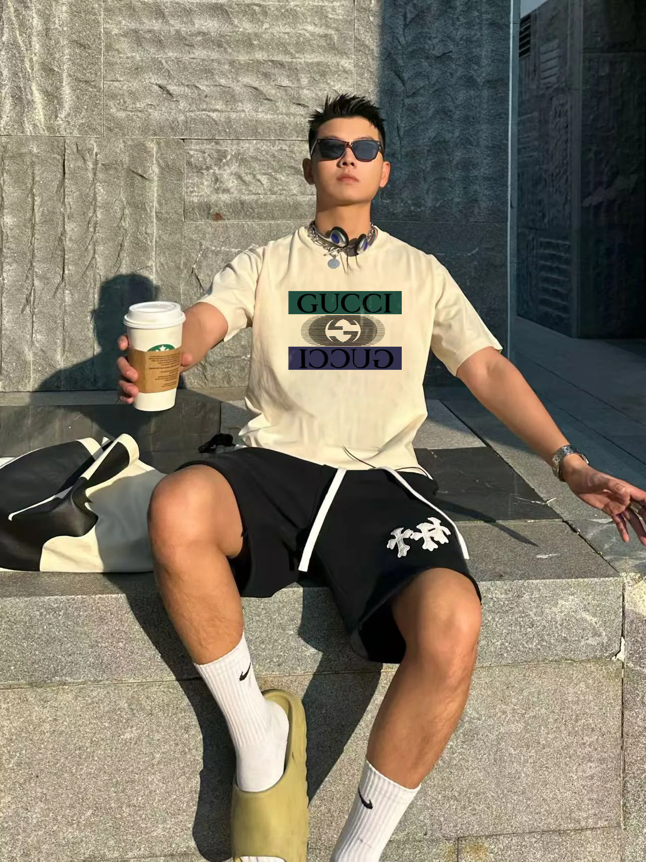 Футболки Мужские Gucci 493330