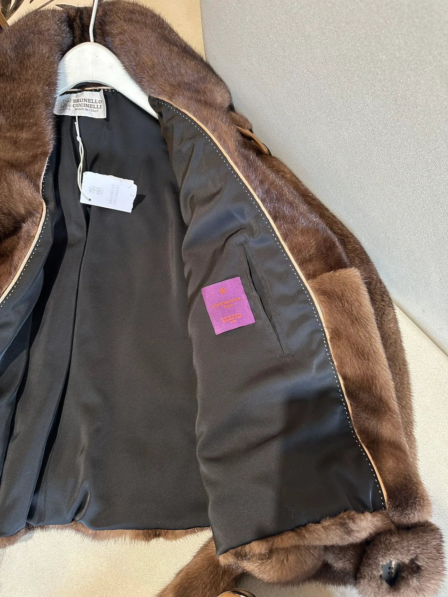 Шубы Женские Brunello Cucinelli 918048