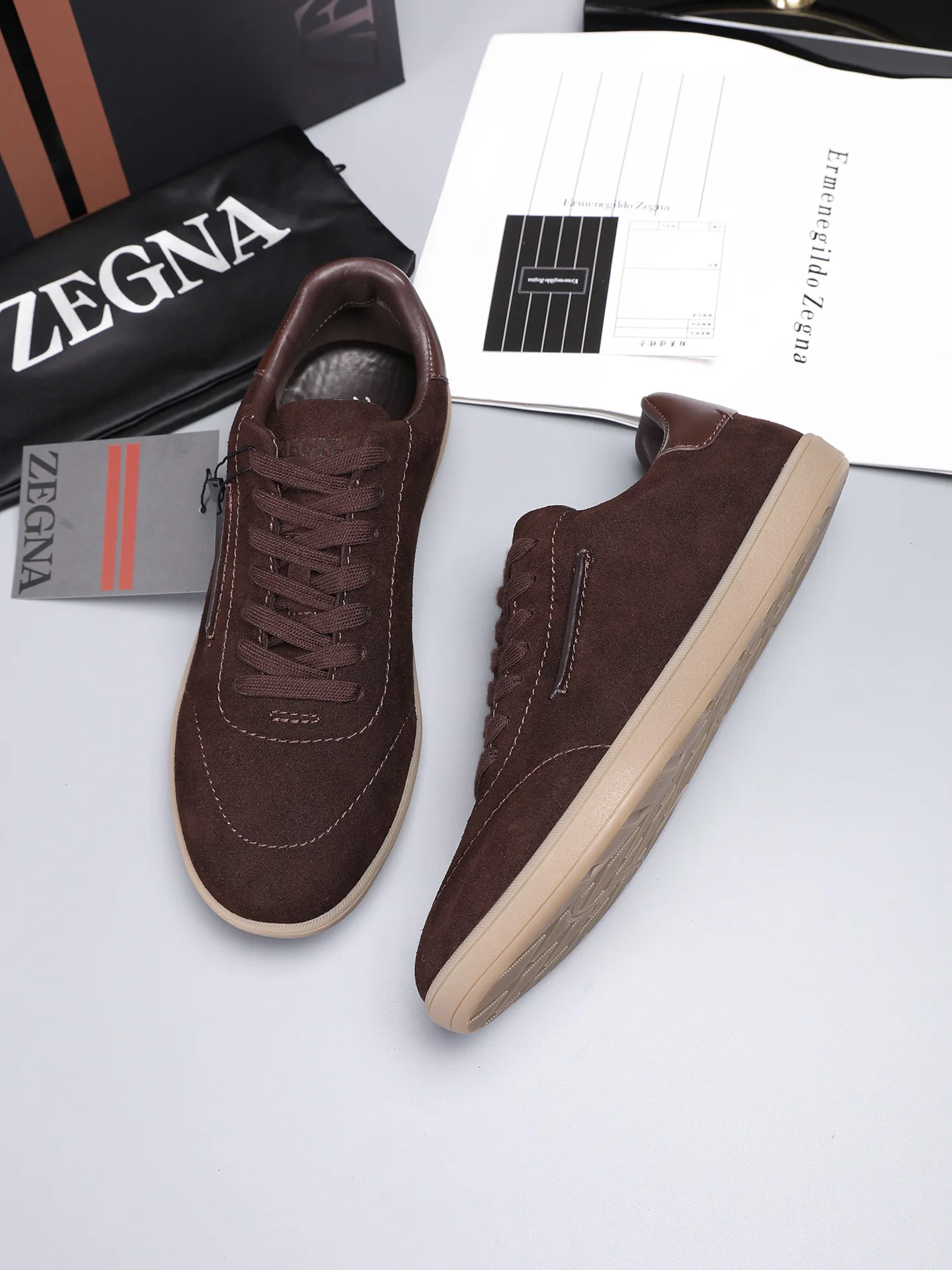 Кроссовки Мужские Zegna 18265264