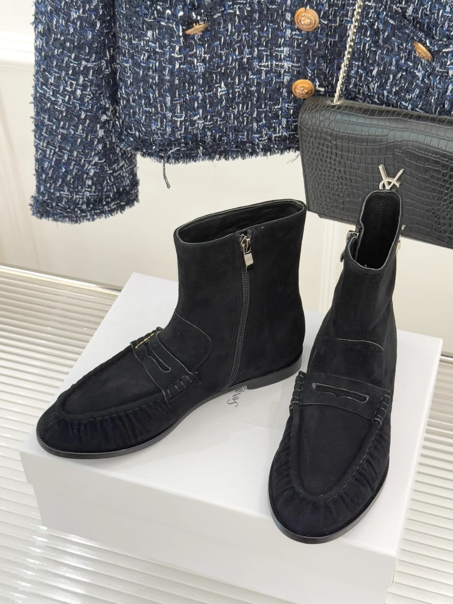 Ботильоны Женские Saint Laurent 18780170
