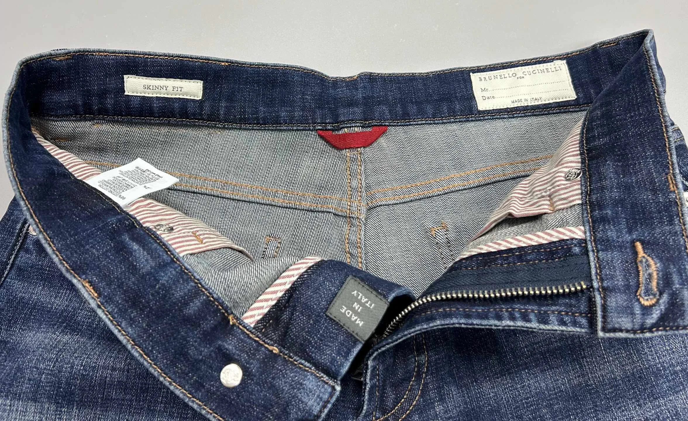 Джинсы Мужские Brunello Cucinelli 425886
