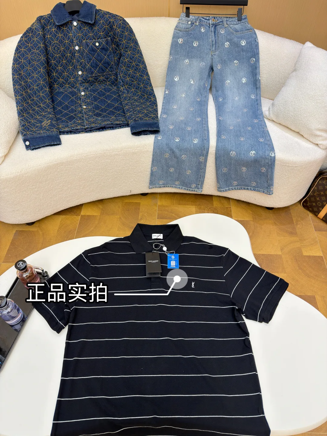 Футболки Мужские Saint Laurent 1265359